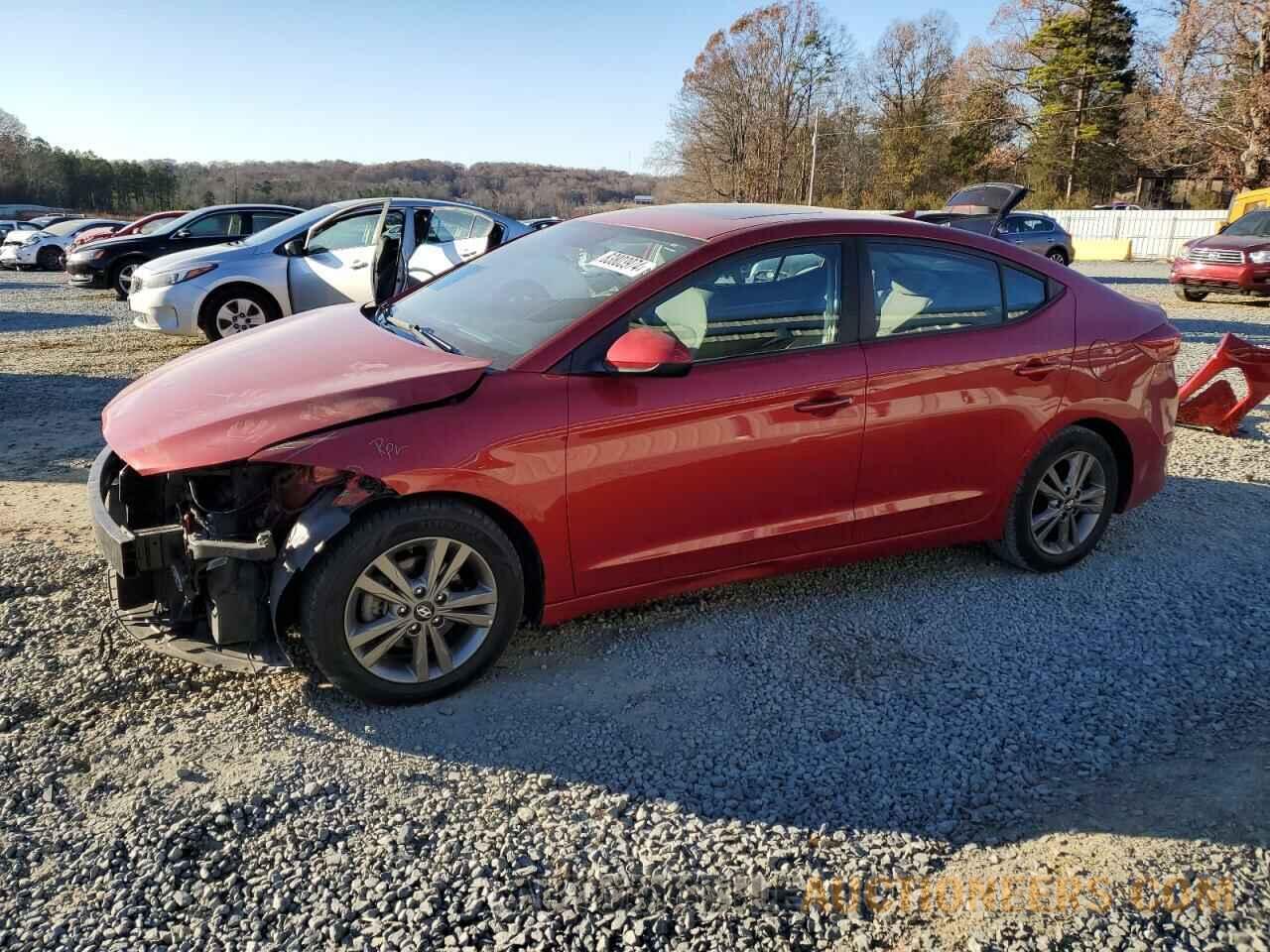 5NPD84LF5JH393869 HYUNDAI ELANTRA 2018