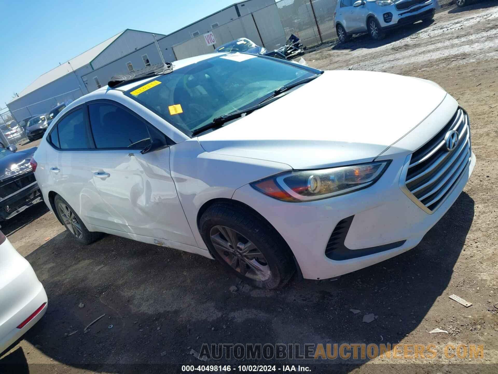 5NPD84LF6HH170282 HYUNDAI ELANTRA 2017