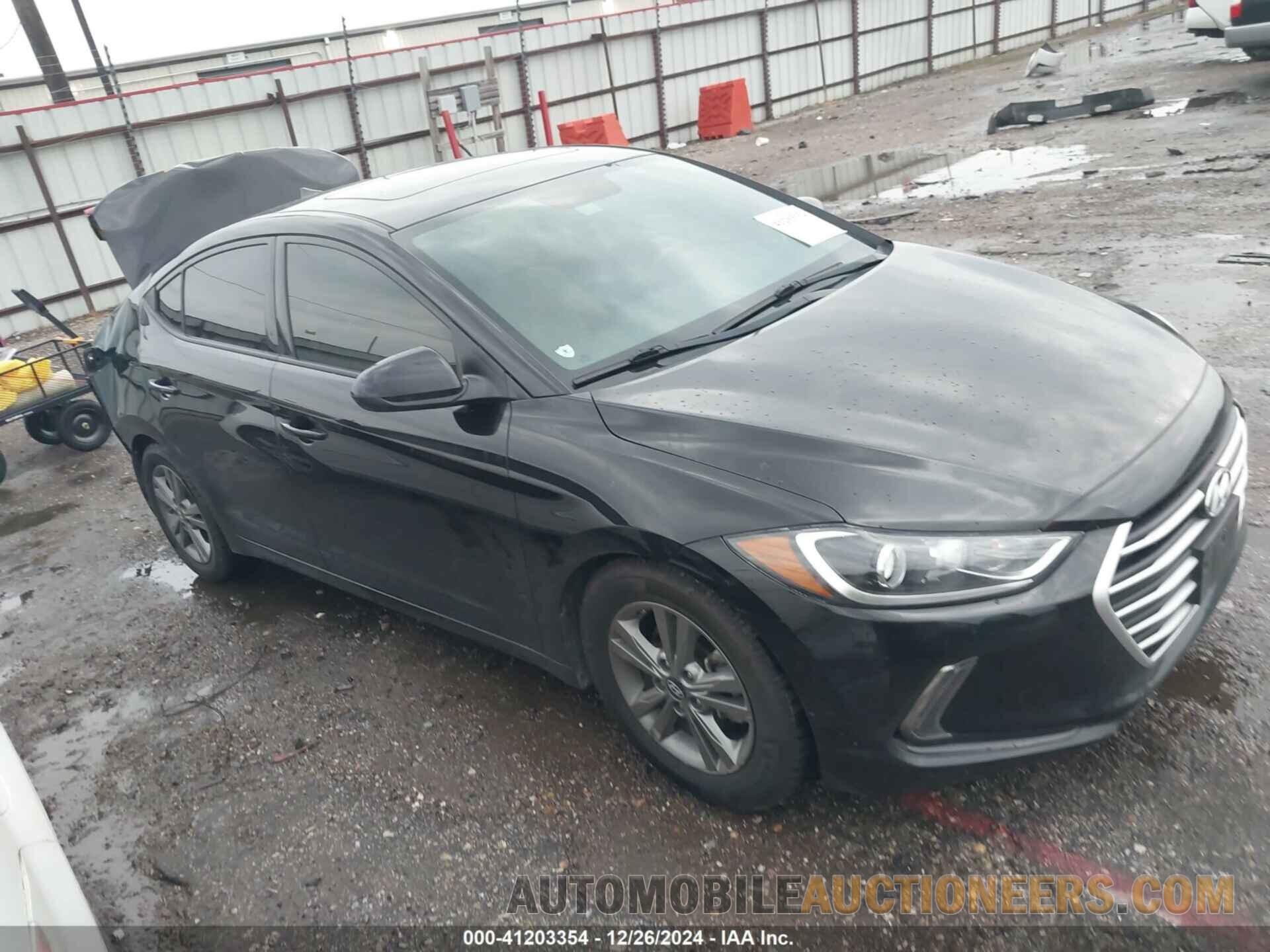 5NPD84LF6HH207279 HYUNDAI ELANTRA 2017