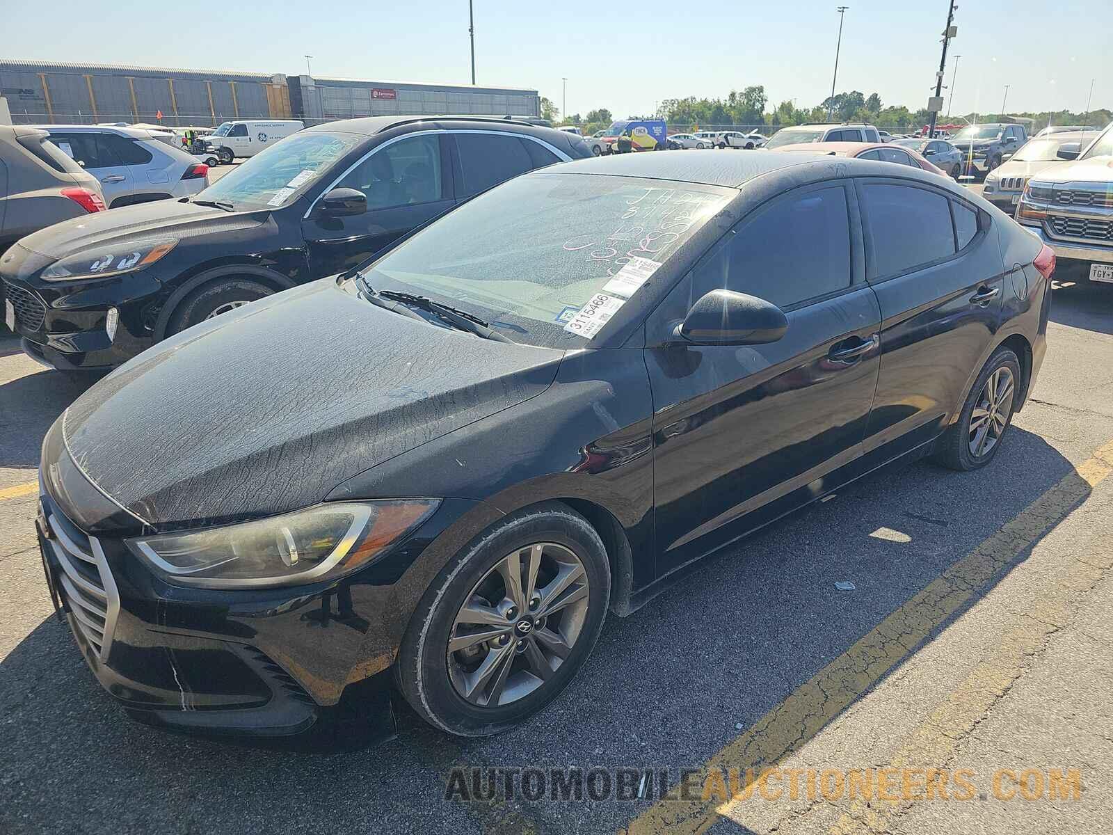 5NPD84LF6JH218742 Hyundai Elantra 2018