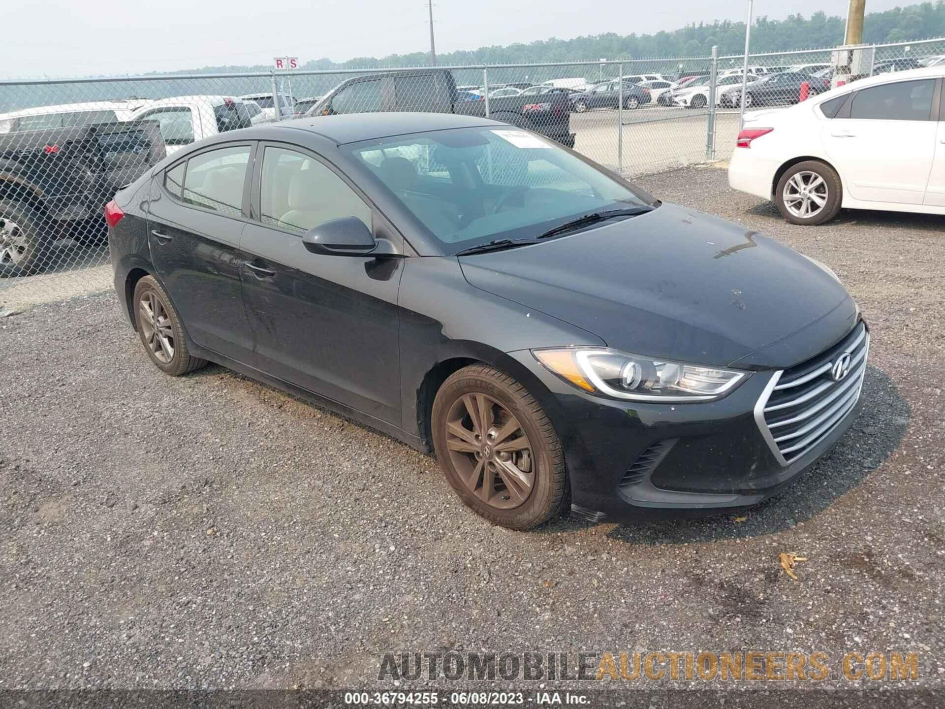 5NPD84LF6JH233998 HYUNDAI ELANTRA 2018