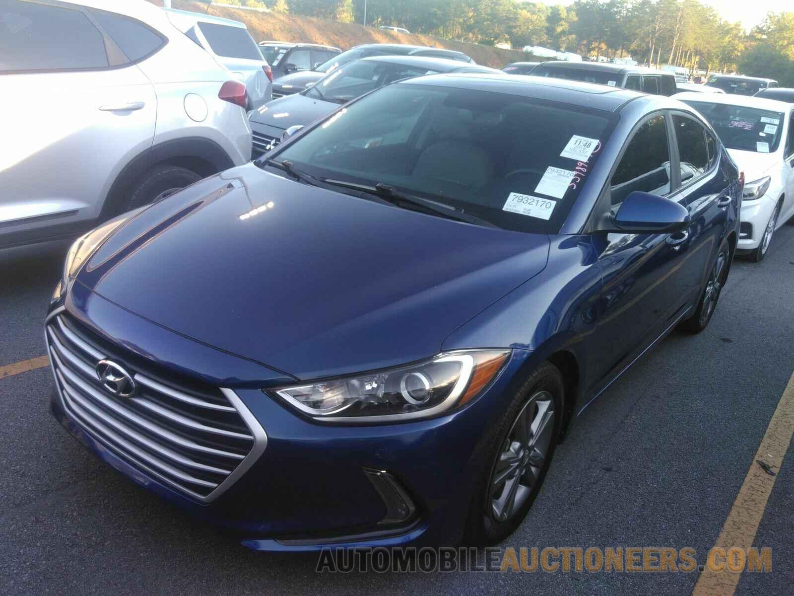 5NPD84LF6JH242345 Hyundai Elantra 2018