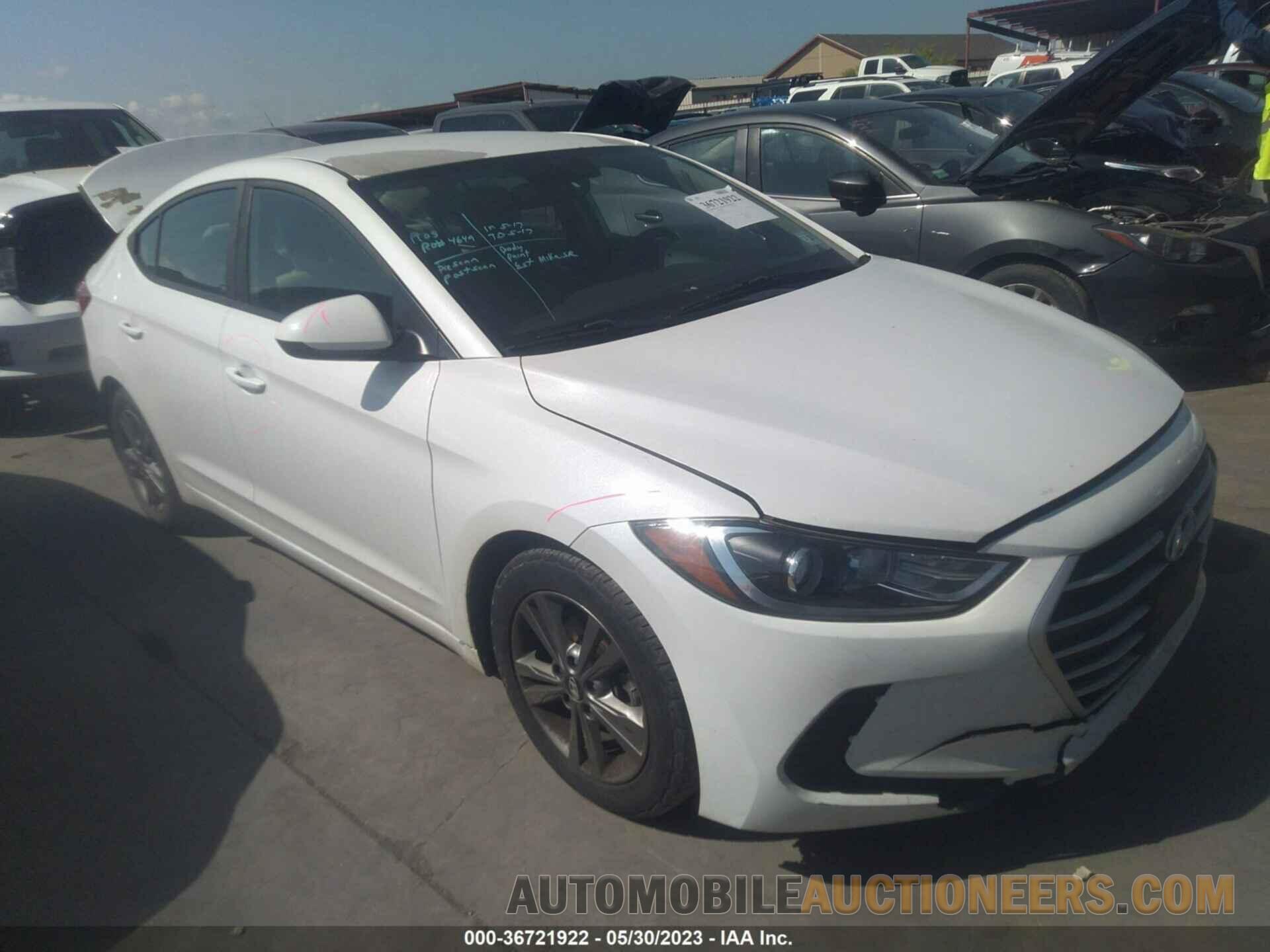 5NPD84LF6JH244693 HYUNDAI ELANTRA 2018