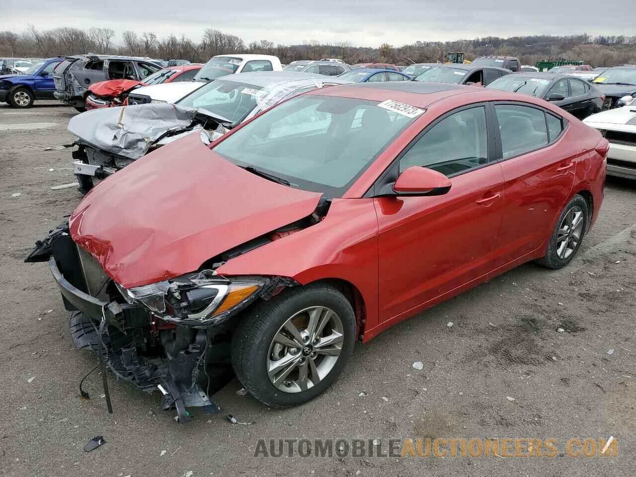 5NPD84LF6JH272882 HYUNDAI ELANTRA 2018