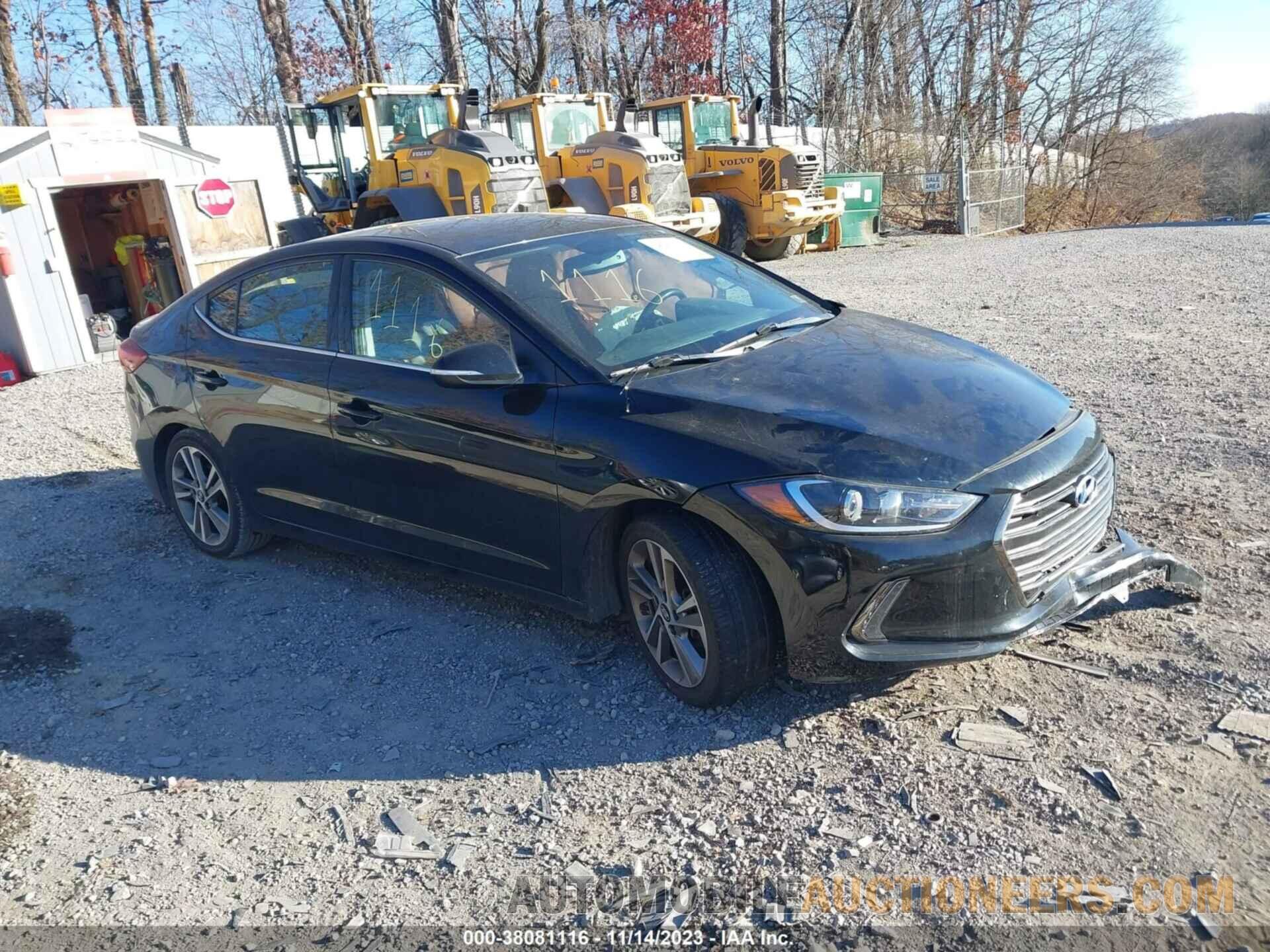 5NPD84LF6JH277595 HYUNDAI ELANTRA 2018