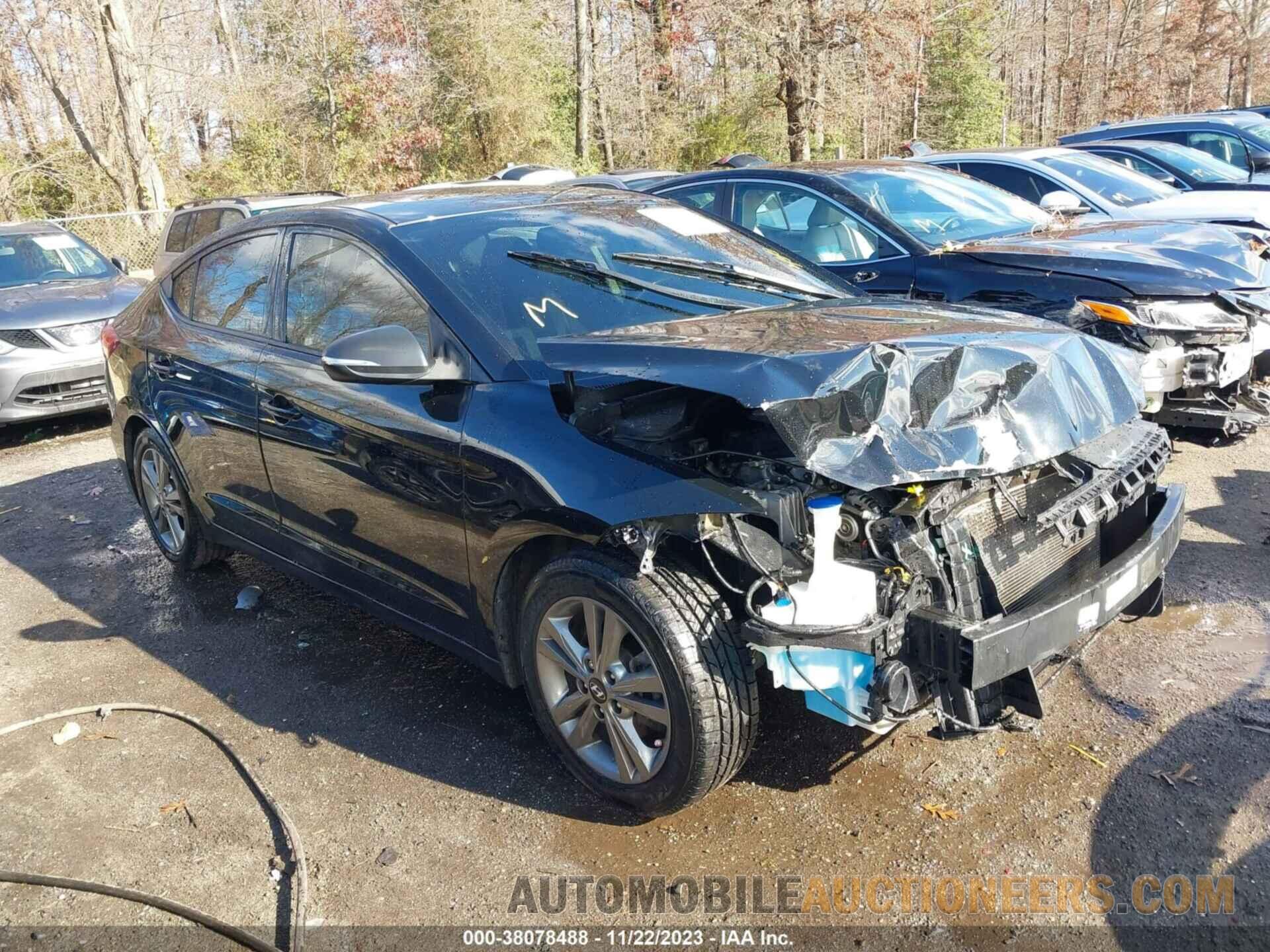 5NPD84LF6JH283431 HYUNDAI ELANTRA 2018