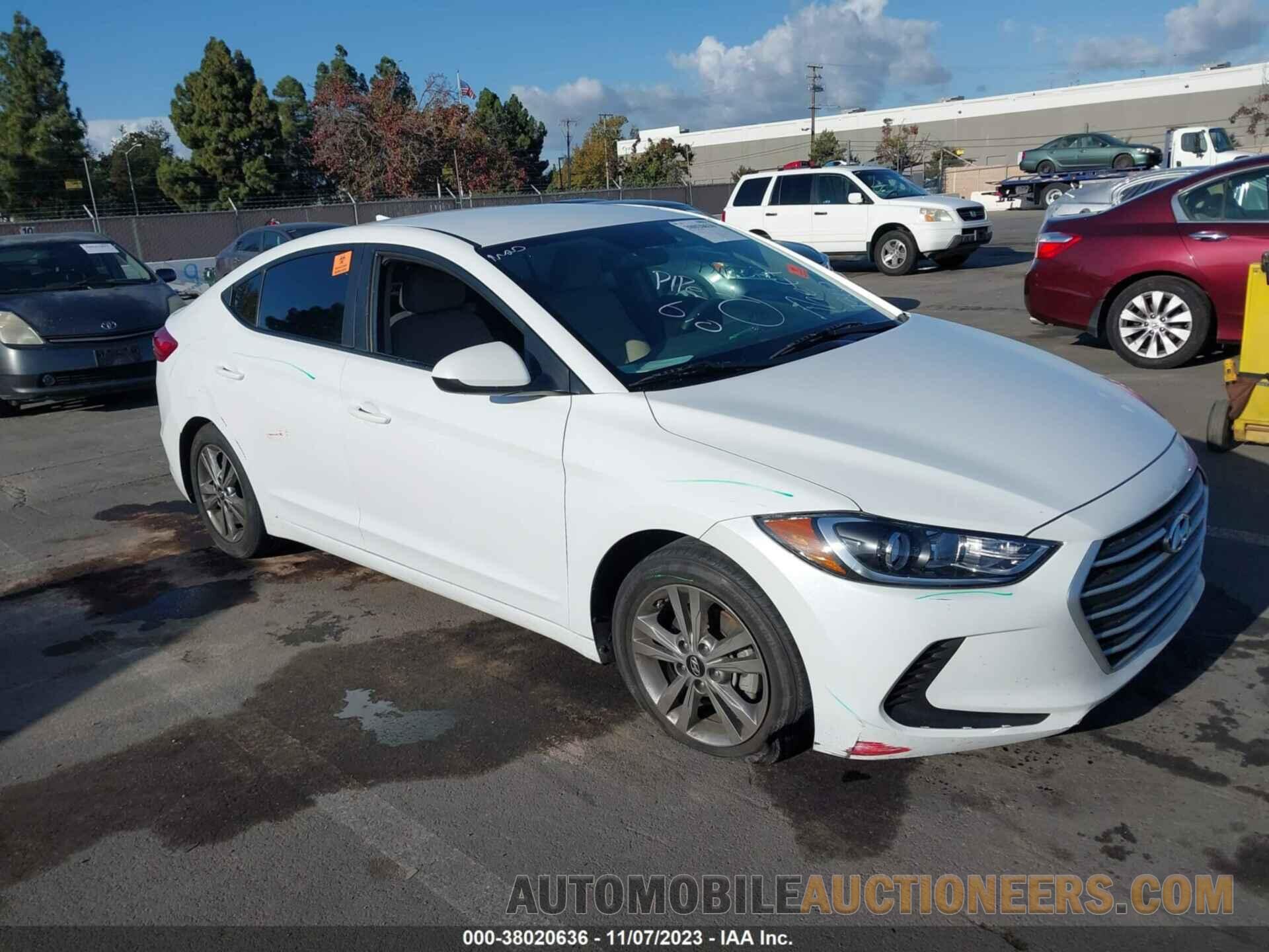 5NPD84LF6JH293649 HYUNDAI ELANTRA 2018