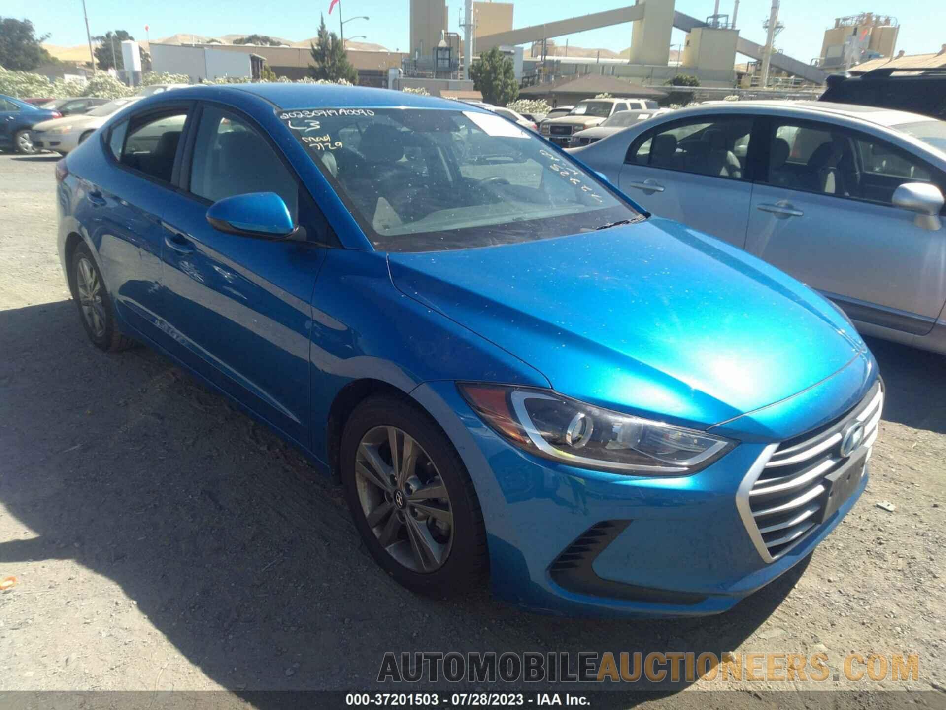 5NPD84LF6JH297278 HYUNDAI ELANTRA 2018