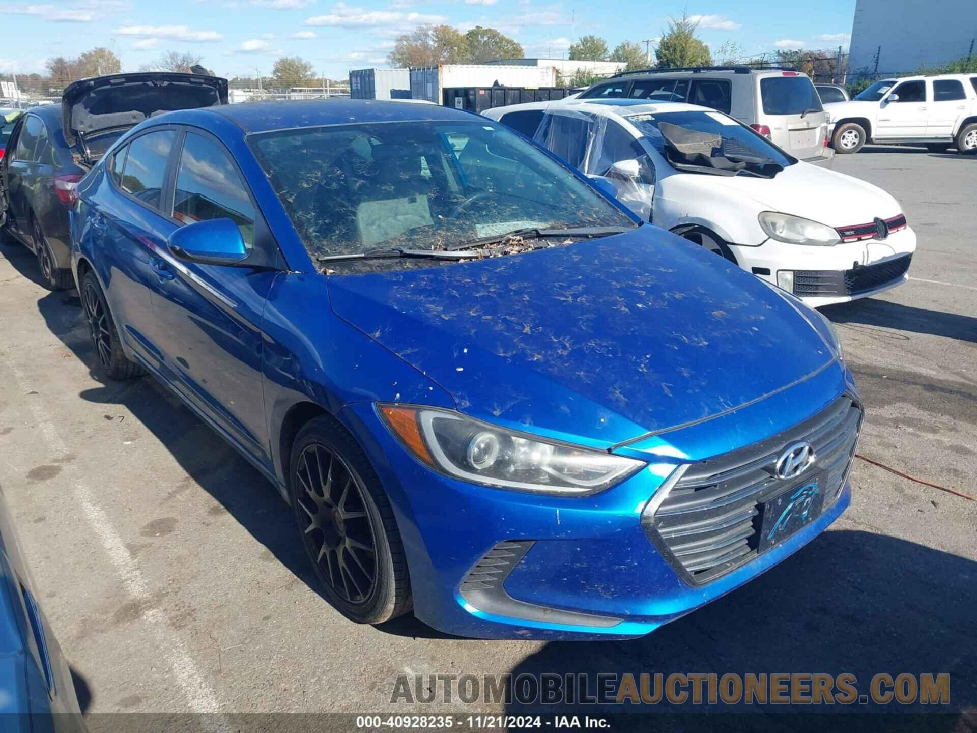 5NPD84LF6JH298768 HYUNDAI ELANTRA 2018