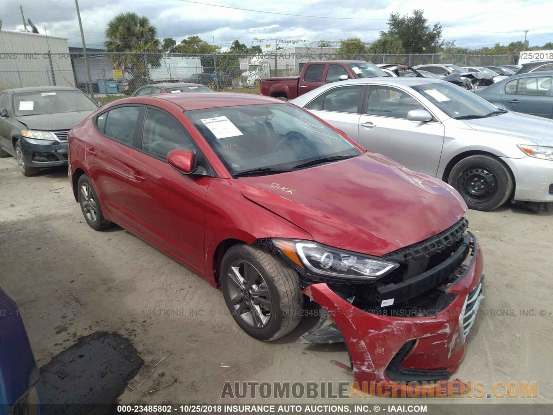 5NPD84LF6JH305671 Hyundai Elantra 2018