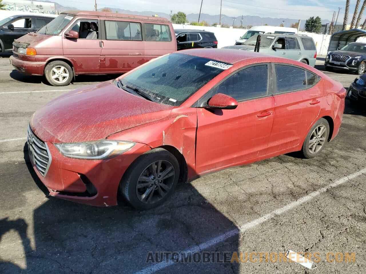 5NPD84LF6JH307193 HYUNDAI ELANTRA 2018