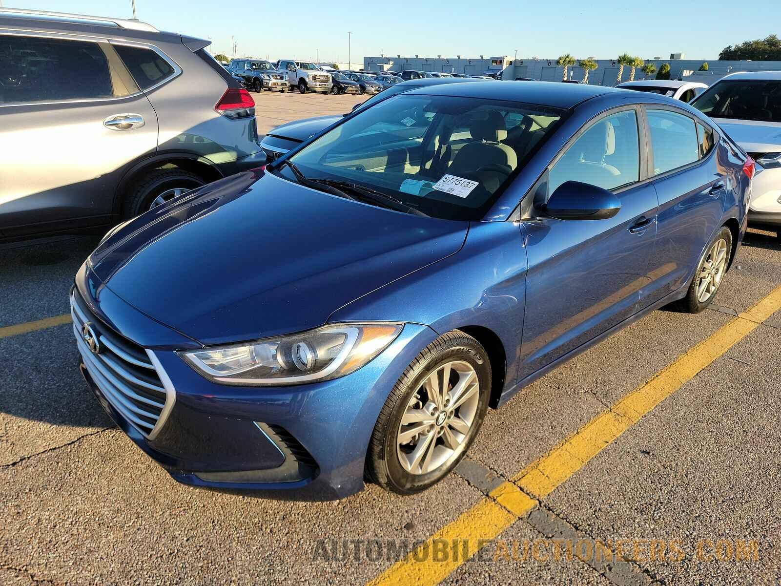 5NPD84LF6JH313995 Hyundai Elantra 2018