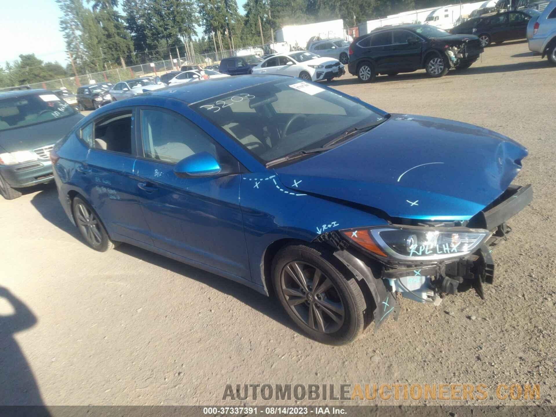 5NPD84LF6JH328660 HYUNDAI ELANTRA 2018