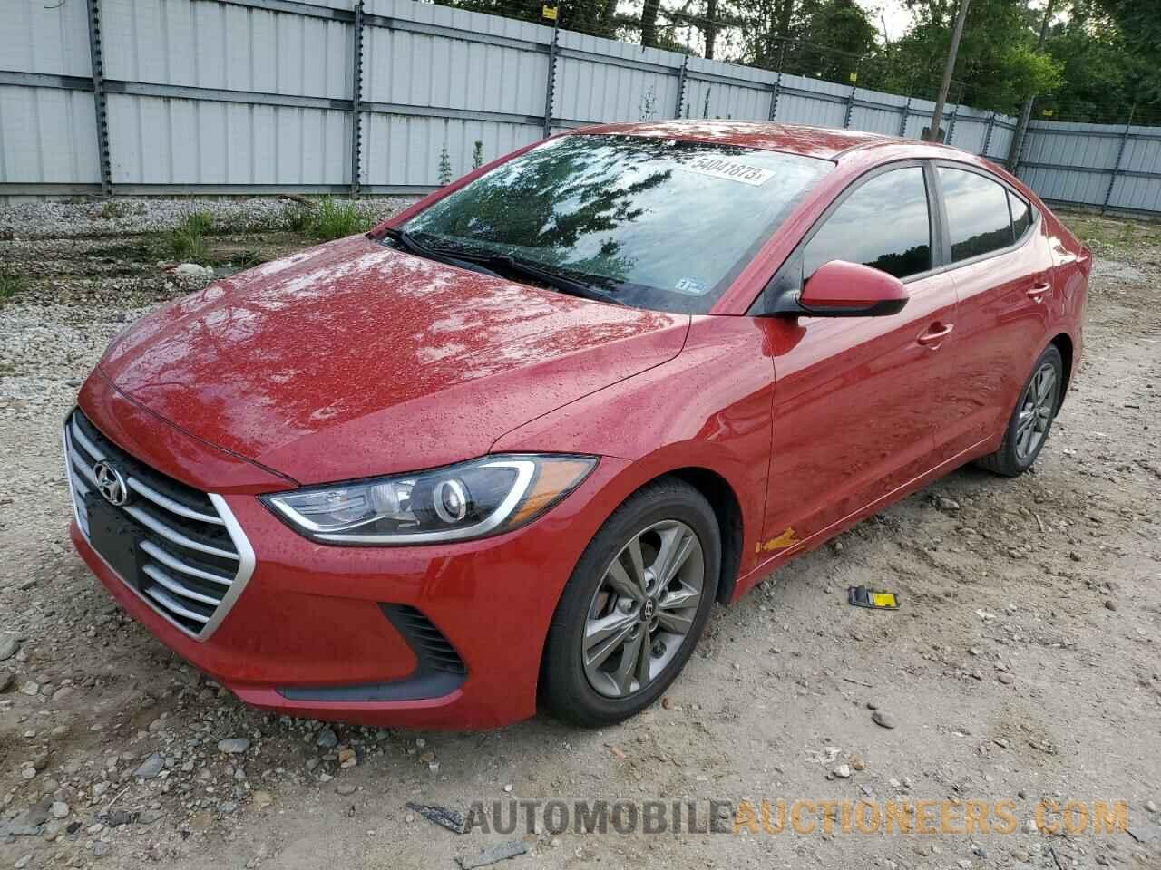 5NPD84LF6JH329727 HYUNDAI ELANTRA 2018