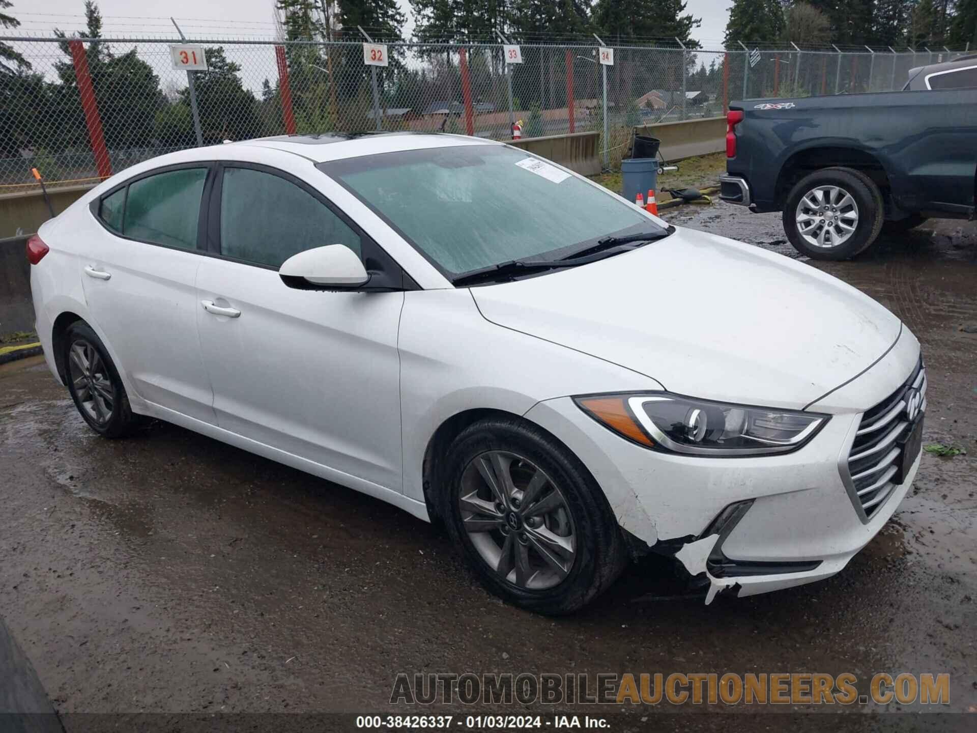 5NPD84LF6JH330019 HYUNDAI ELANTRA 2018