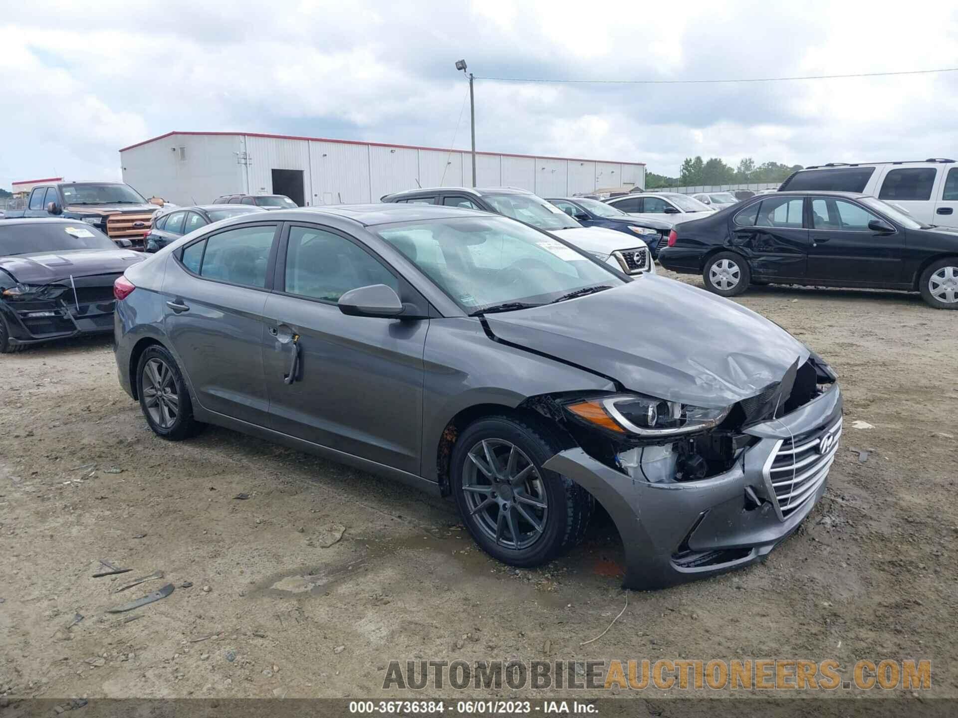 5NPD84LF6JH335267 HYUNDAI ELANTRA 2018