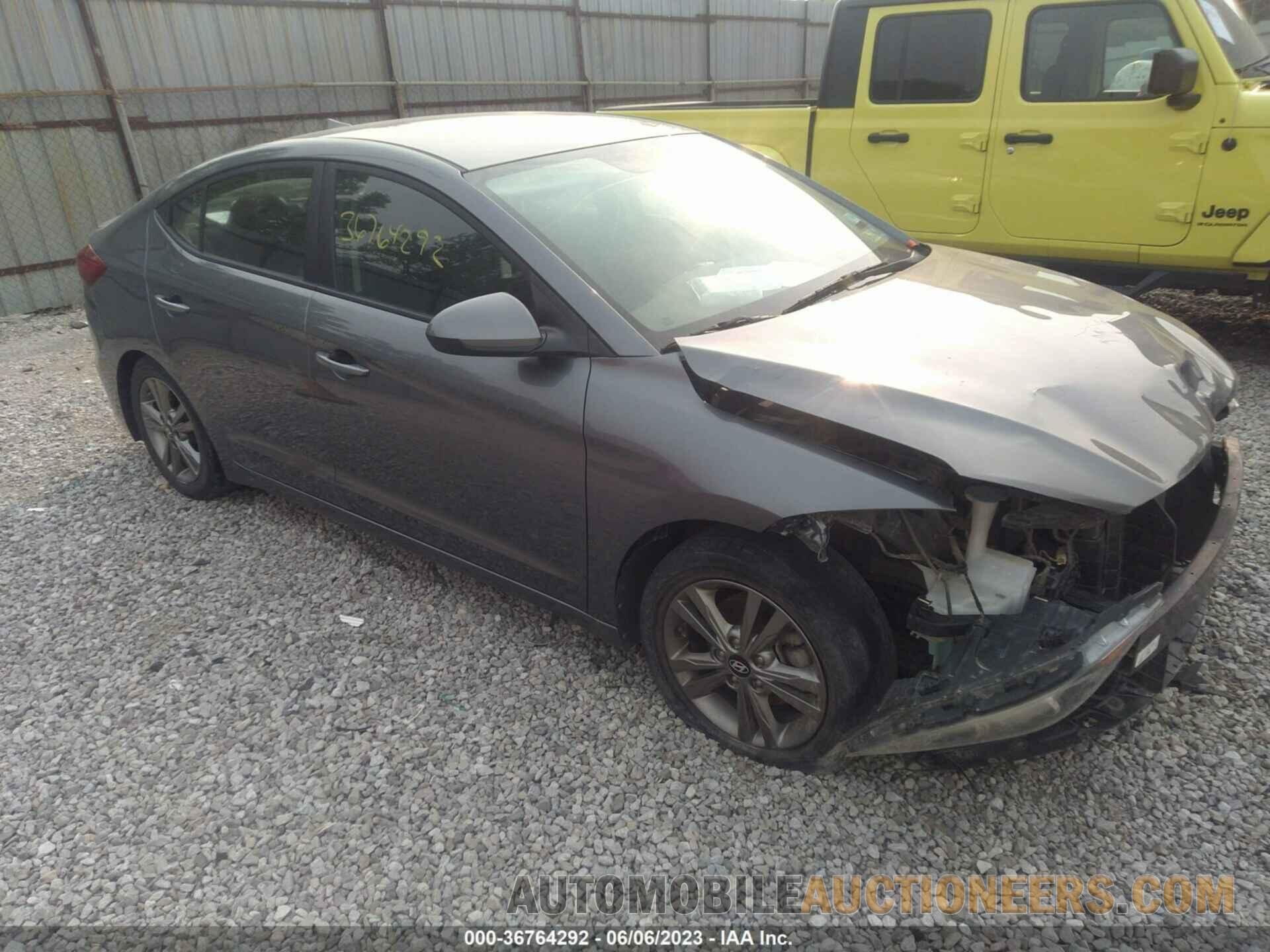 5NPD84LF6JH371699 HYUNDAI ELANTRA 2018