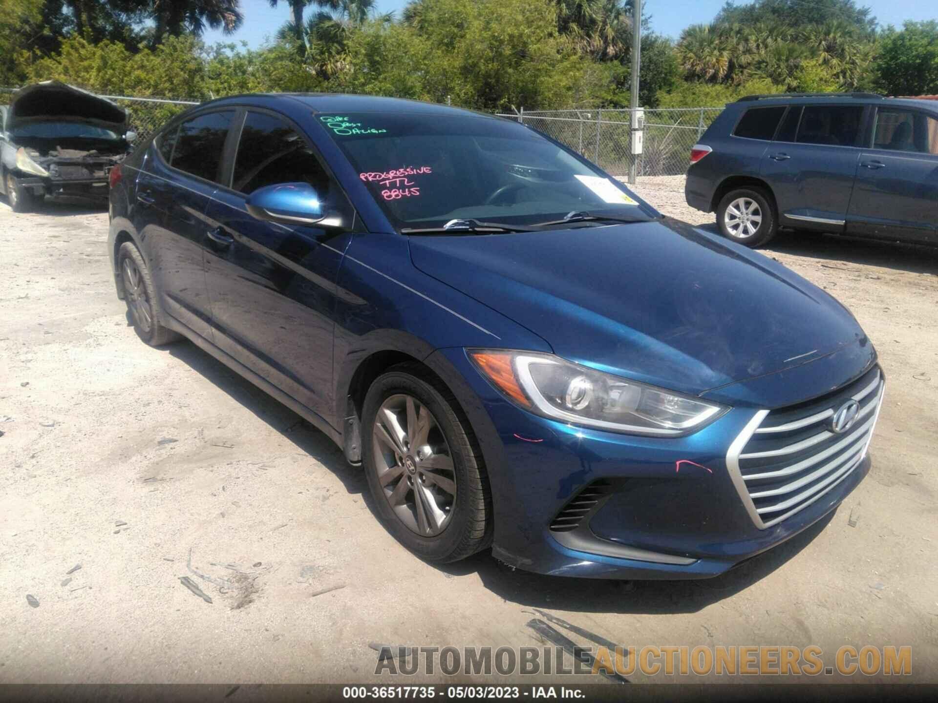 5NPD84LF6JH374585 HYUNDAI ELANTRA 2018