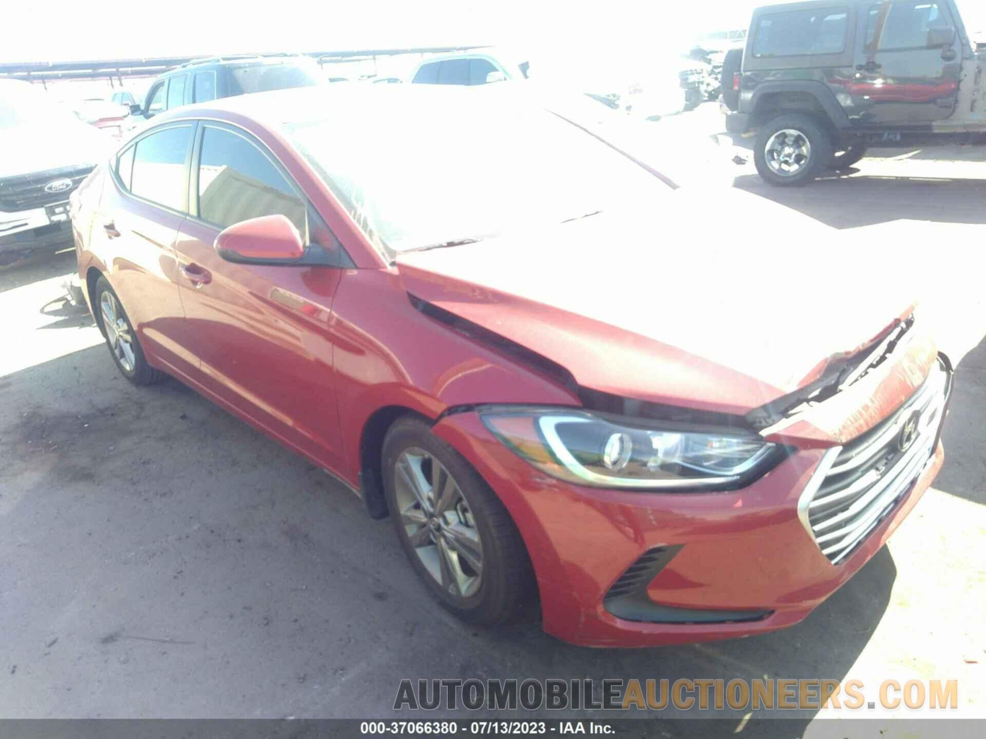 5NPD84LF6JH376952 HYUNDAI ELANTRA 2018