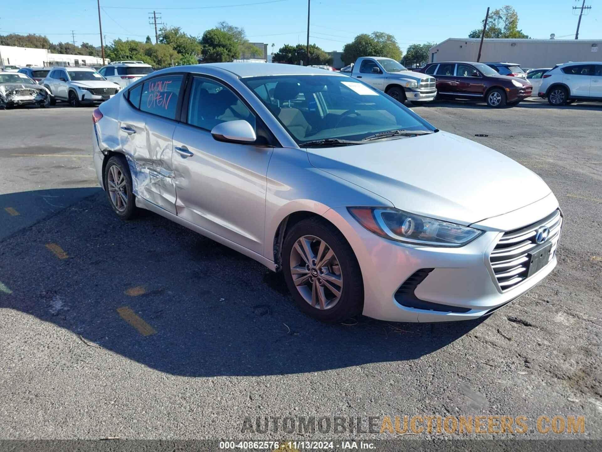 5NPD84LF6JH395825 HYUNDAI ELANTRA 2018