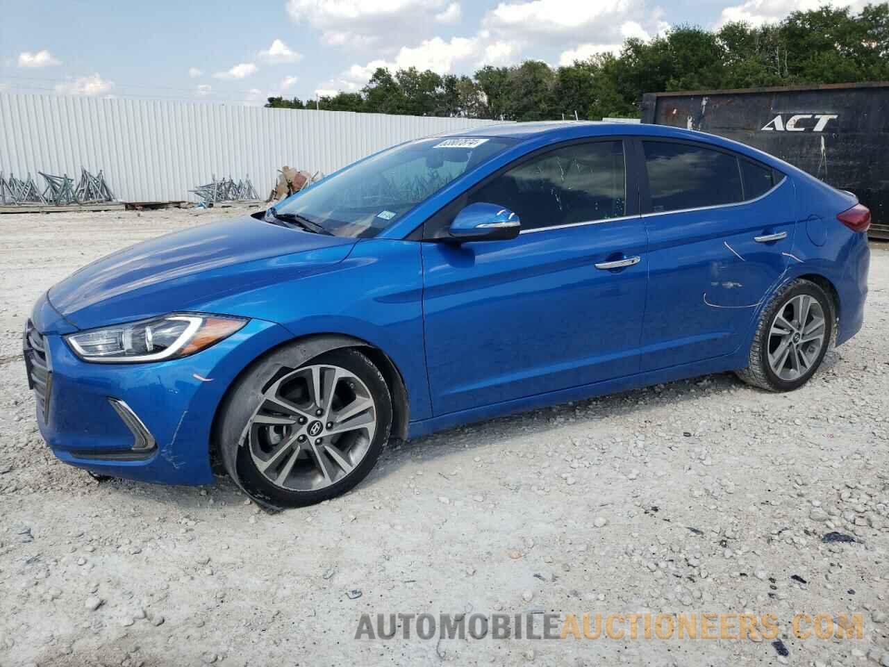 5NPD84LF7HH047705 HYUNDAI ELANTRA 2017