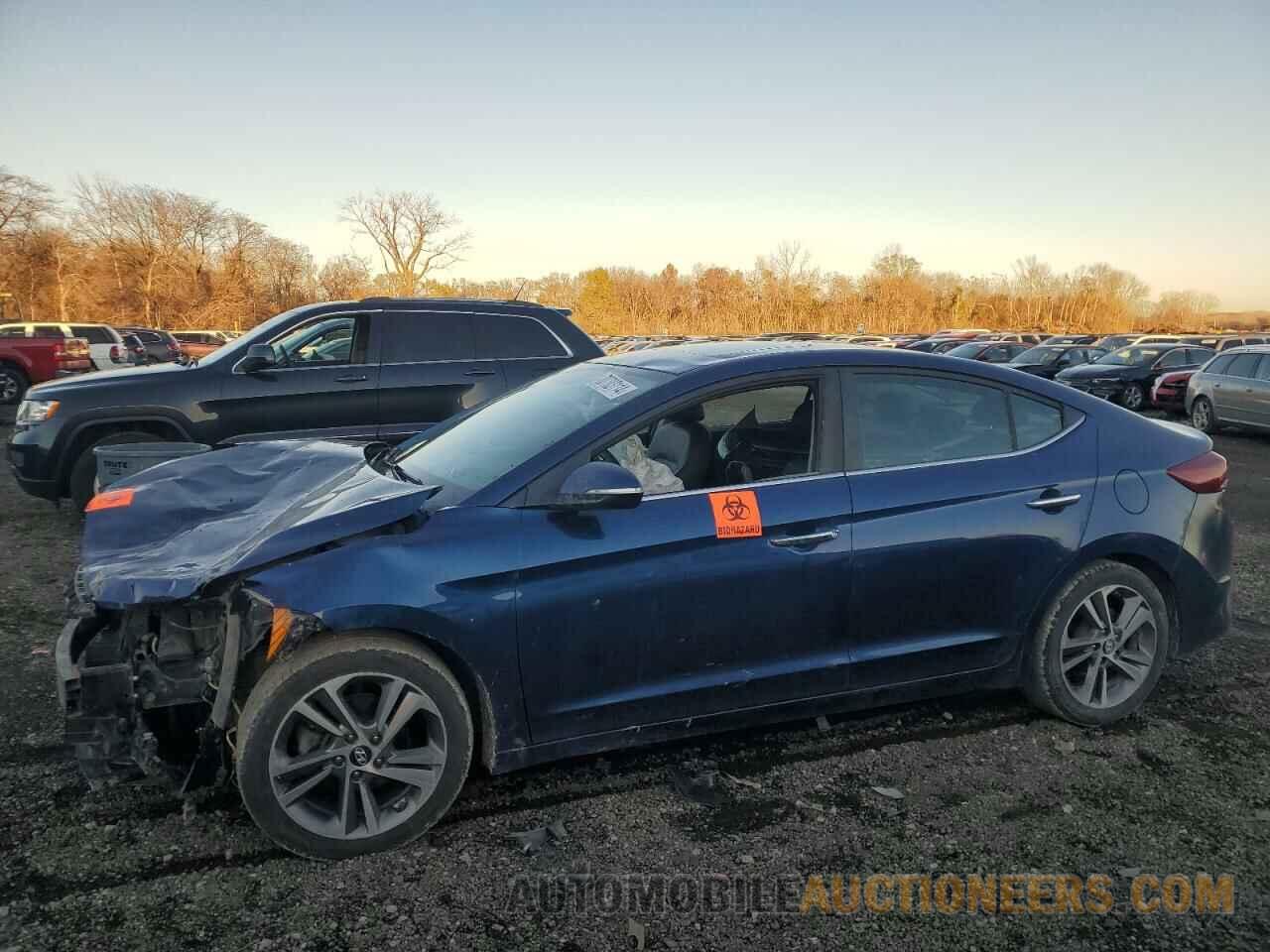 5NPD84LF7HH063533 HYUNDAI ELANTRA 2017