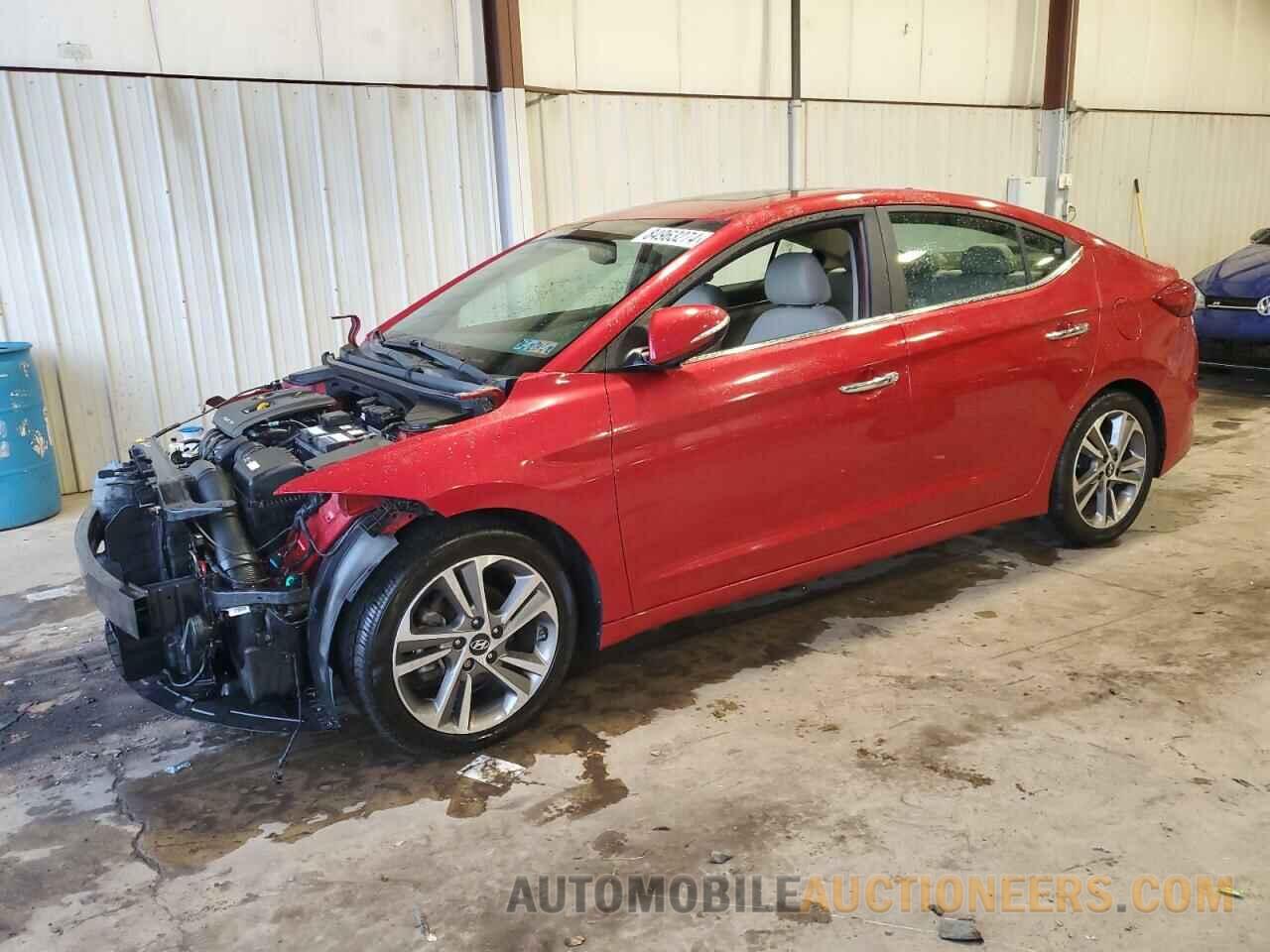 5NPD84LF7HH093874 HYUNDAI ELANTRA 2017