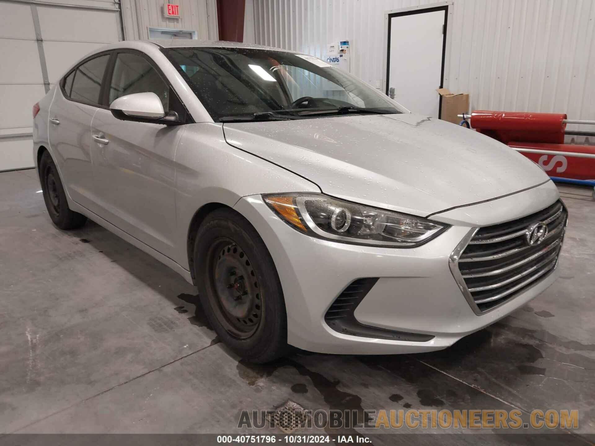 5NPD84LF7HH114805 HYUNDAI ELANTRA 2017