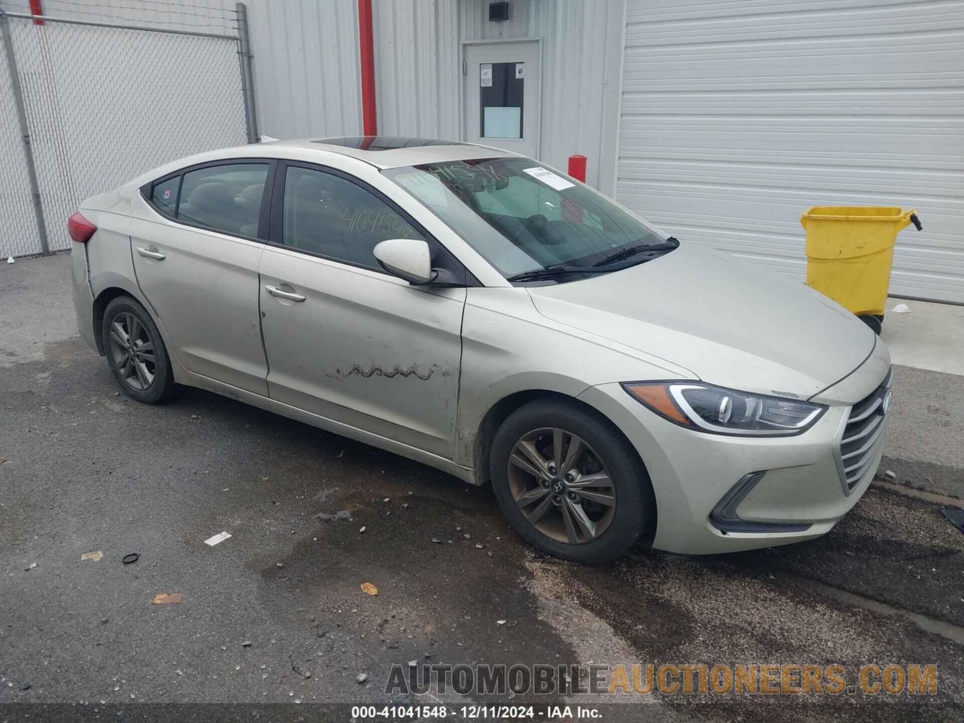 5NPD84LF7HH190346 HYUNDAI ELANTRA 2017