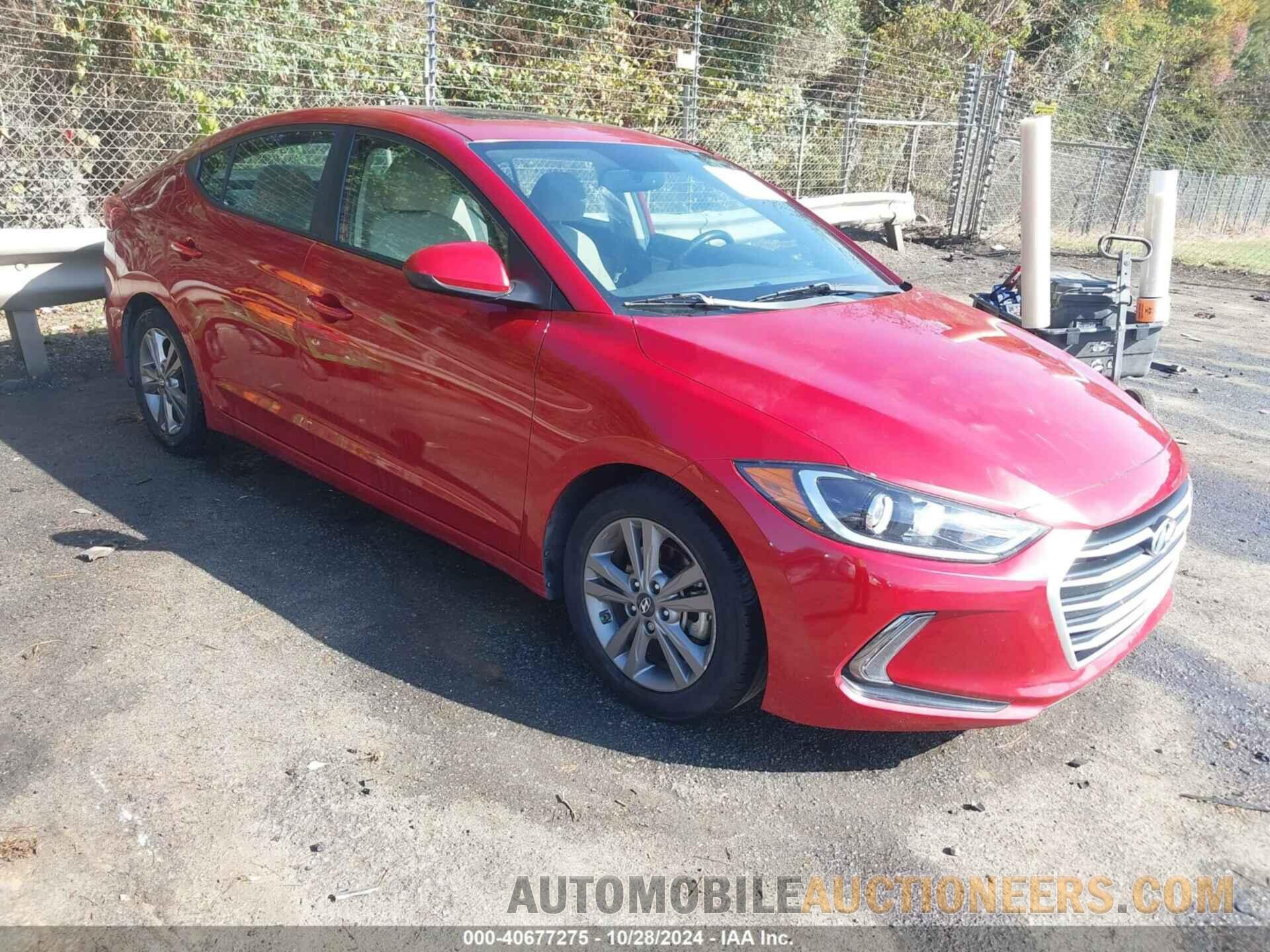 5NPD84LF7HH206500 HYUNDAI ELANTRA 2017