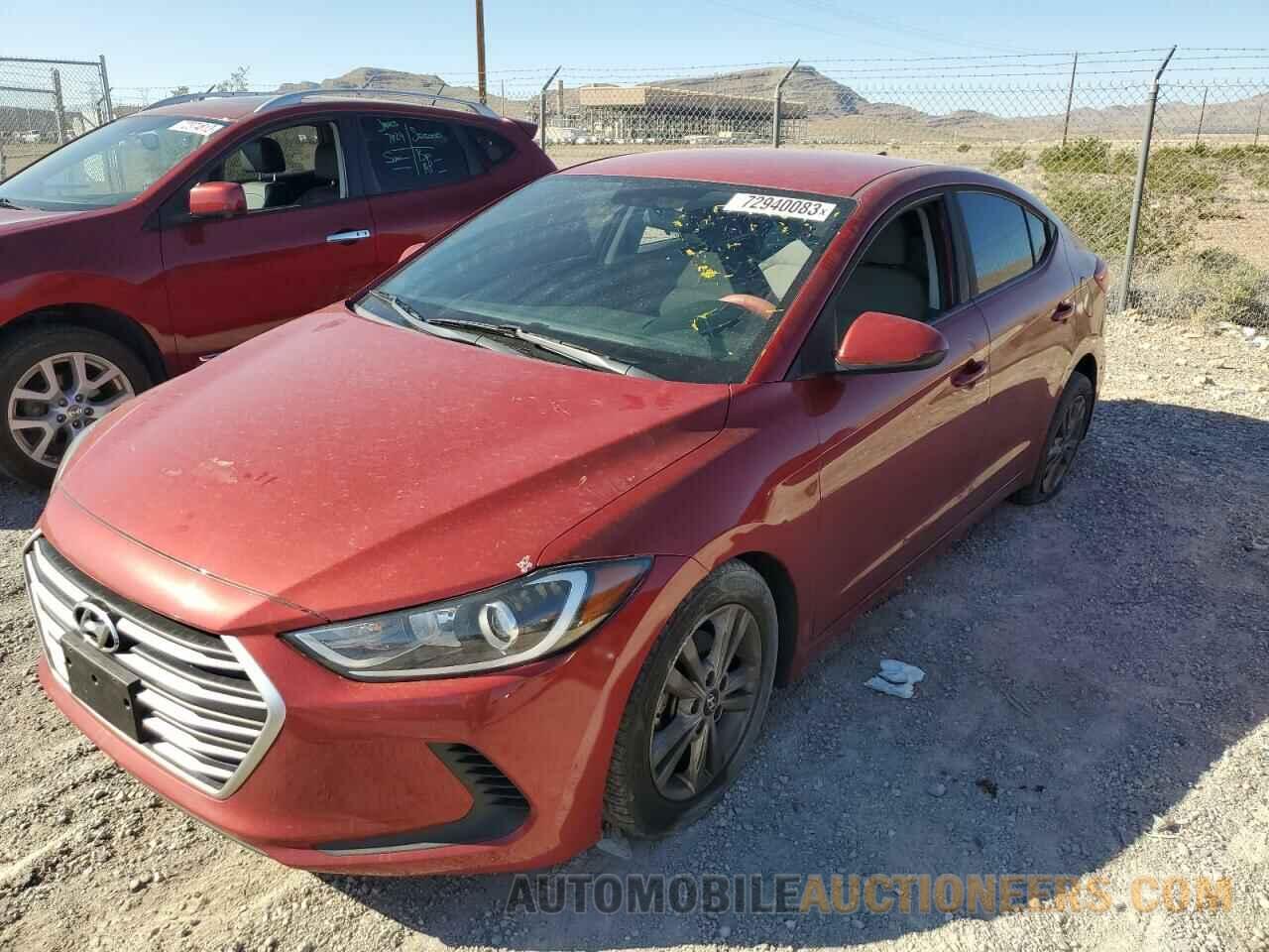 5NPD84LF7JH231208 HYUNDAI ELANTRA 2018