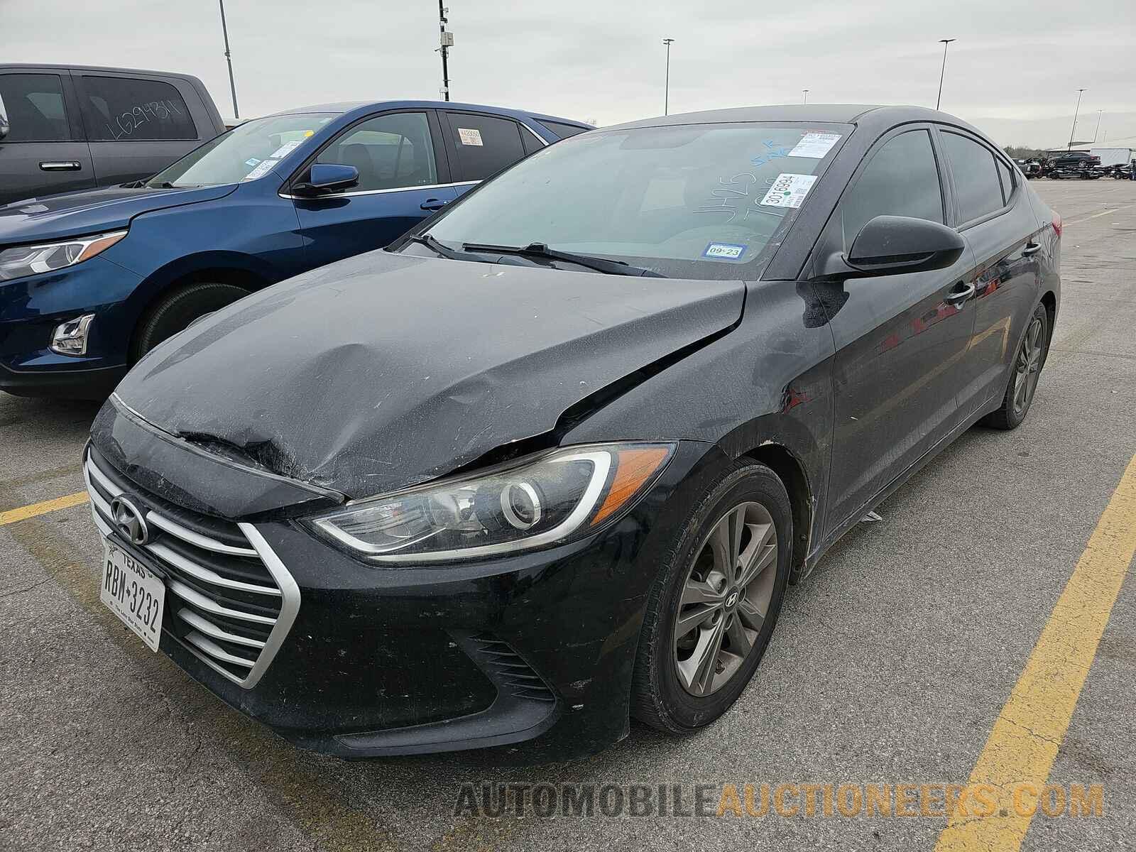 5NPD84LF7JH257842 Hyundai Elantra 2018