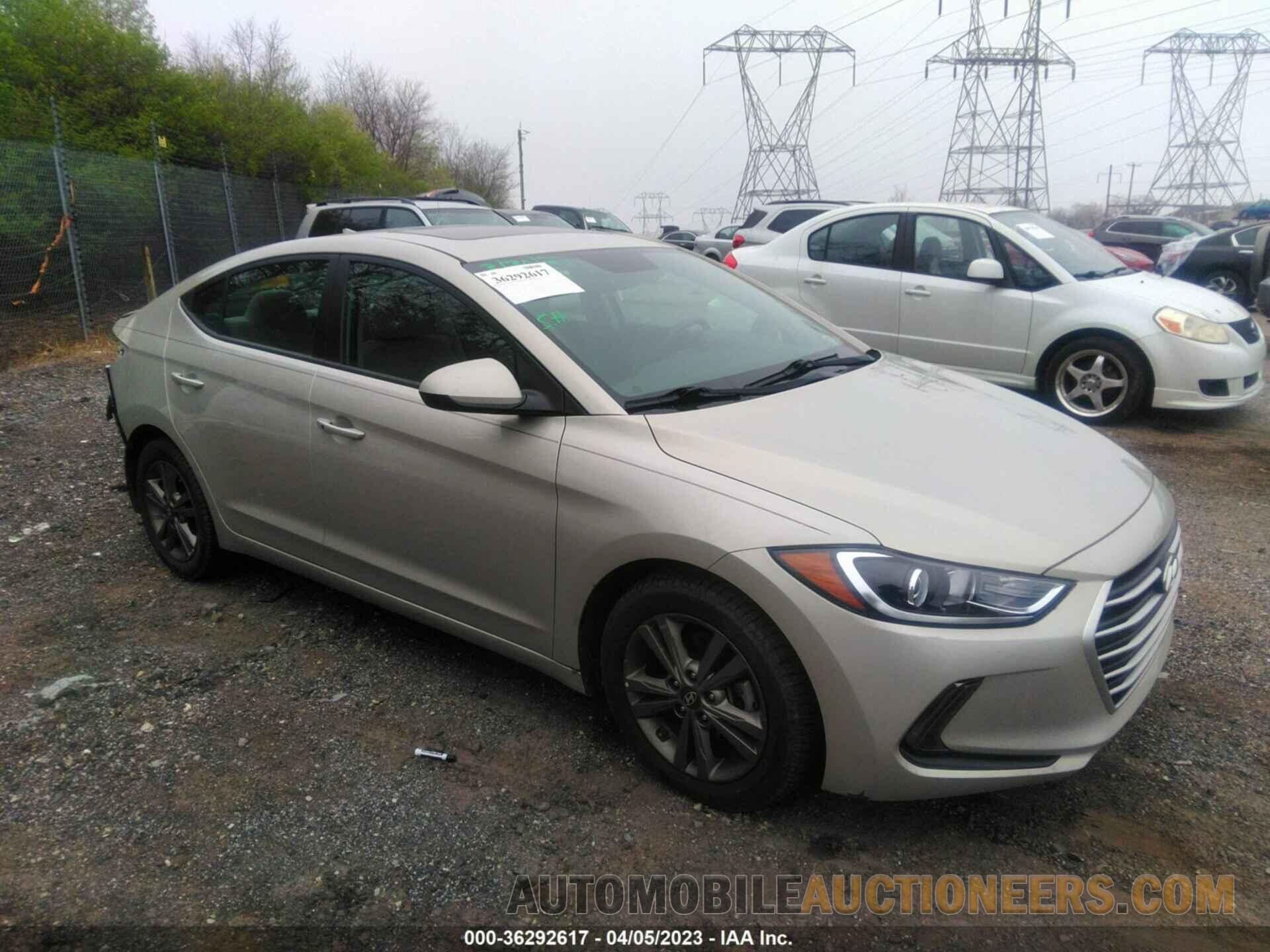 5NPD84LF7JH283146 HYUNDAI ELANTRA 2018