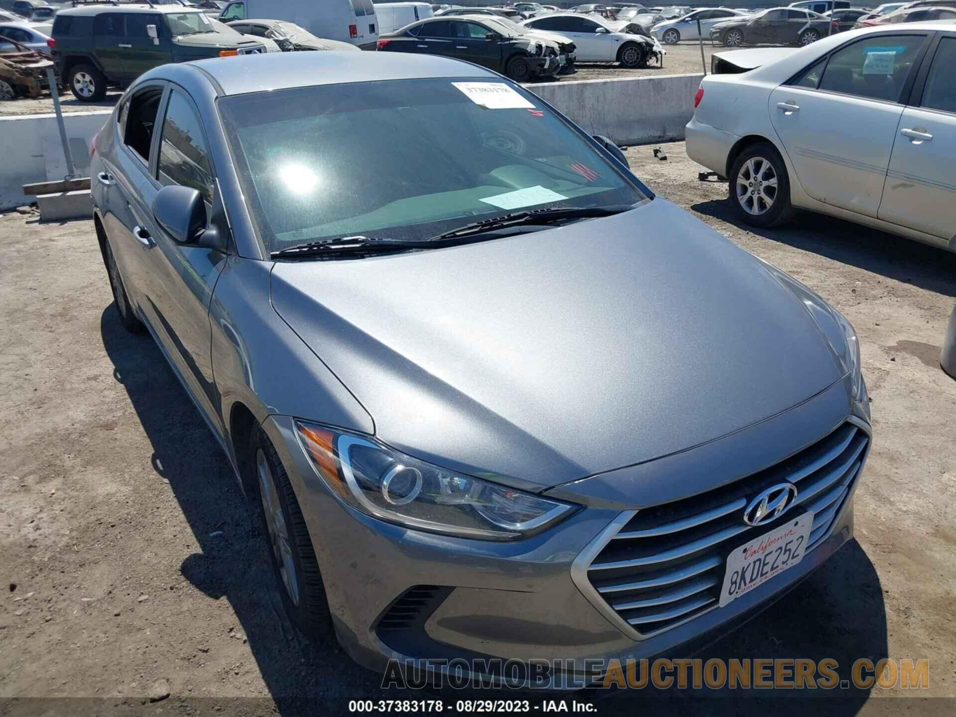 5NPD84LF7JH287228 HYUNDAI ELANTRA 2018