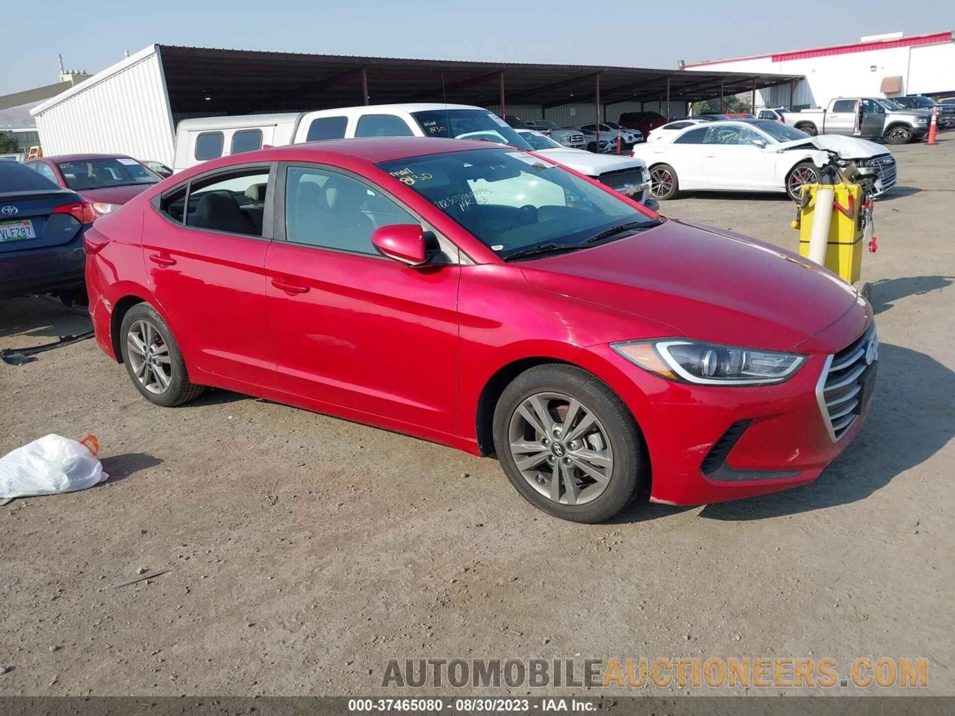 5NPD84LF7JH287908 HYUNDAI ELANTRA 2018