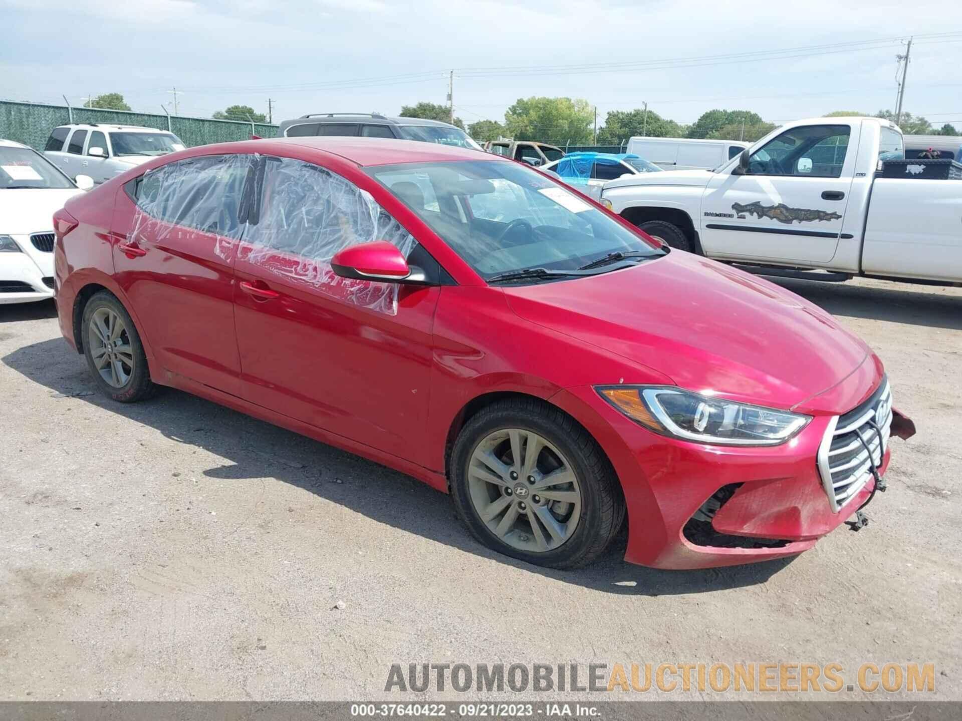 5NPD84LF7JH295796 HYUNDAI ELANTRA 2018