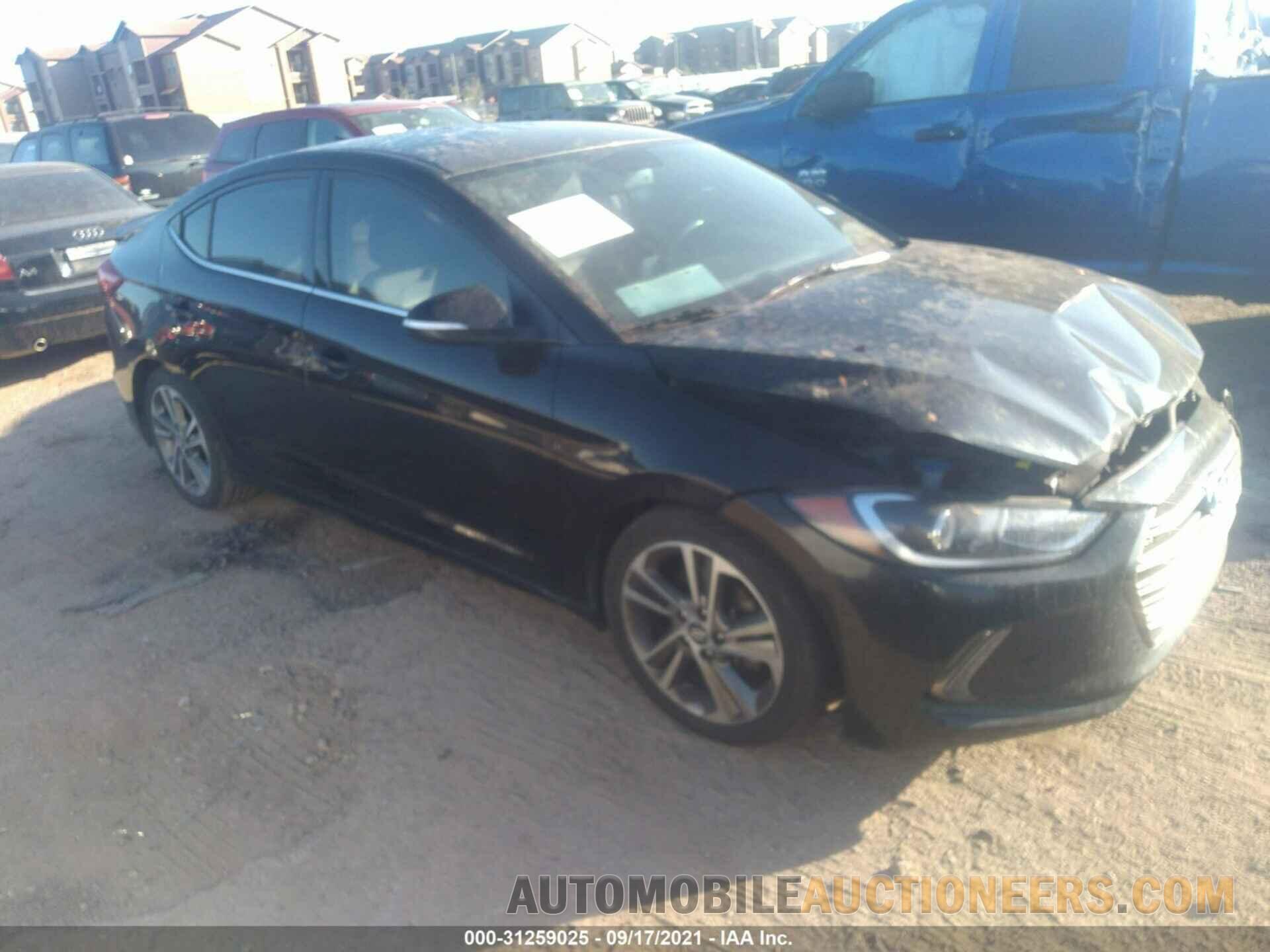 5NPD84LF7JH297984 HYUNDAI ELANTRA 2018