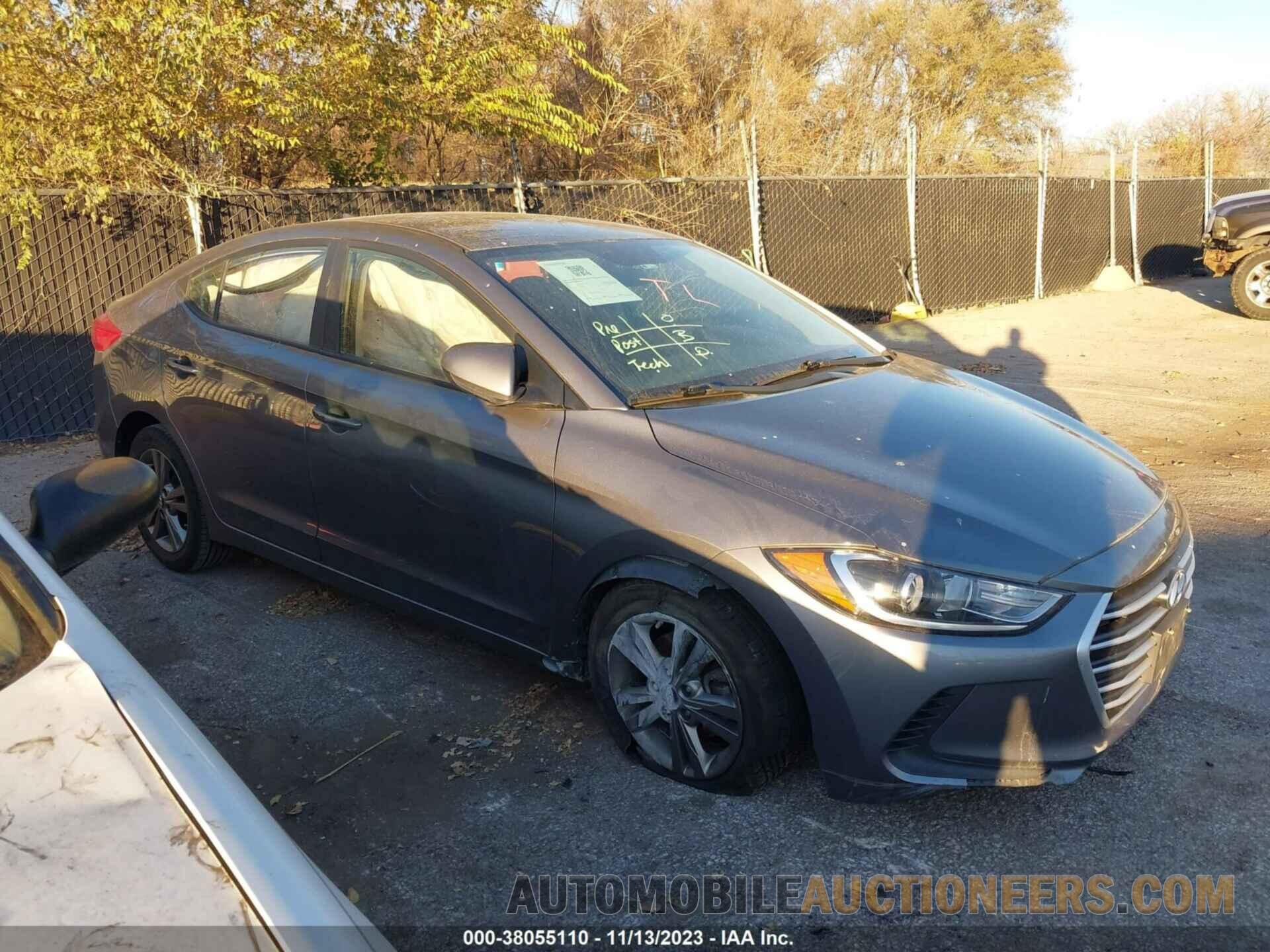 5NPD84LF7JH301211 HYUNDAI ELANTRA 2018