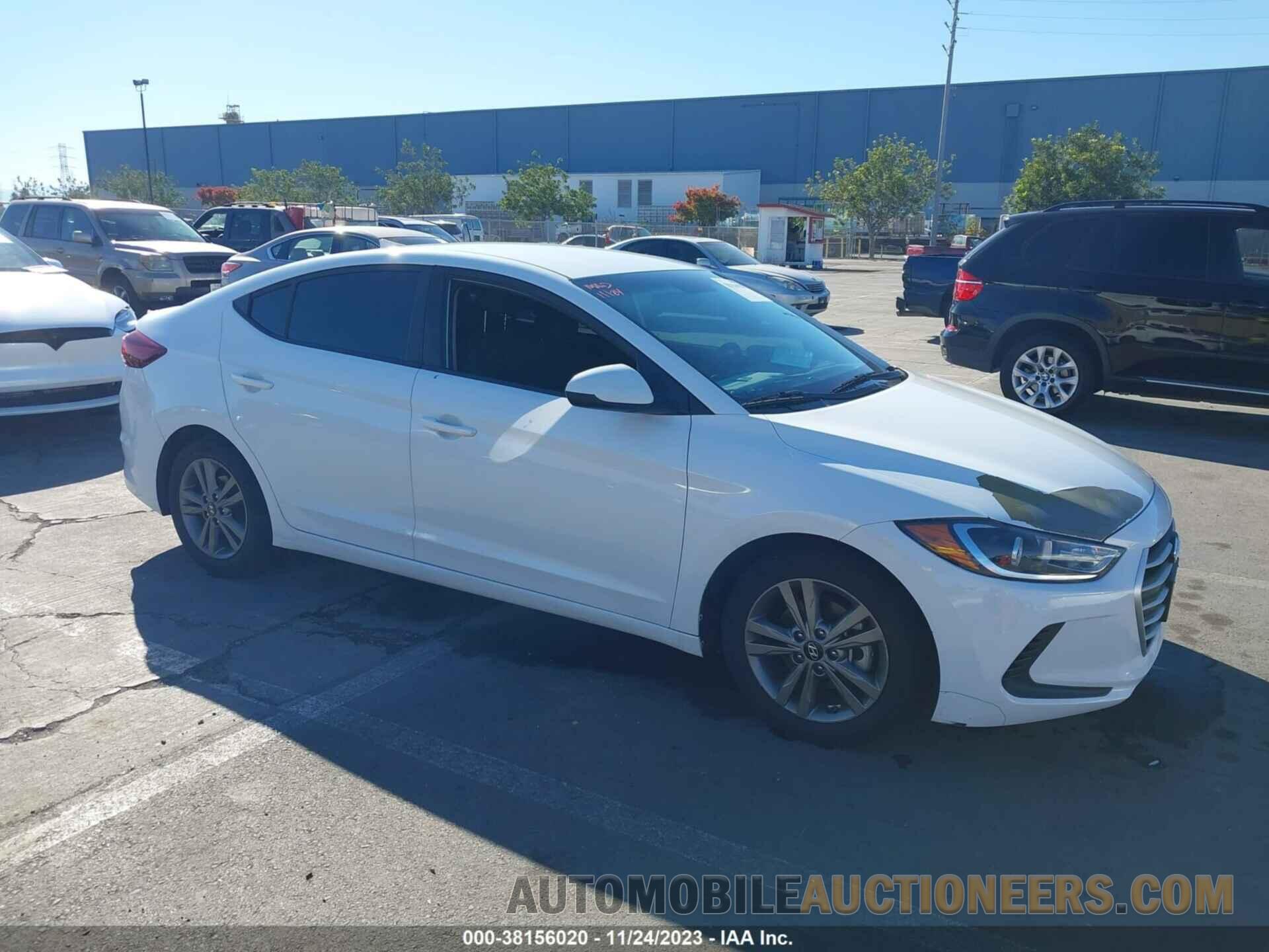 5NPD84LF7JH303024 HYUNDAI ELANTRA 2018