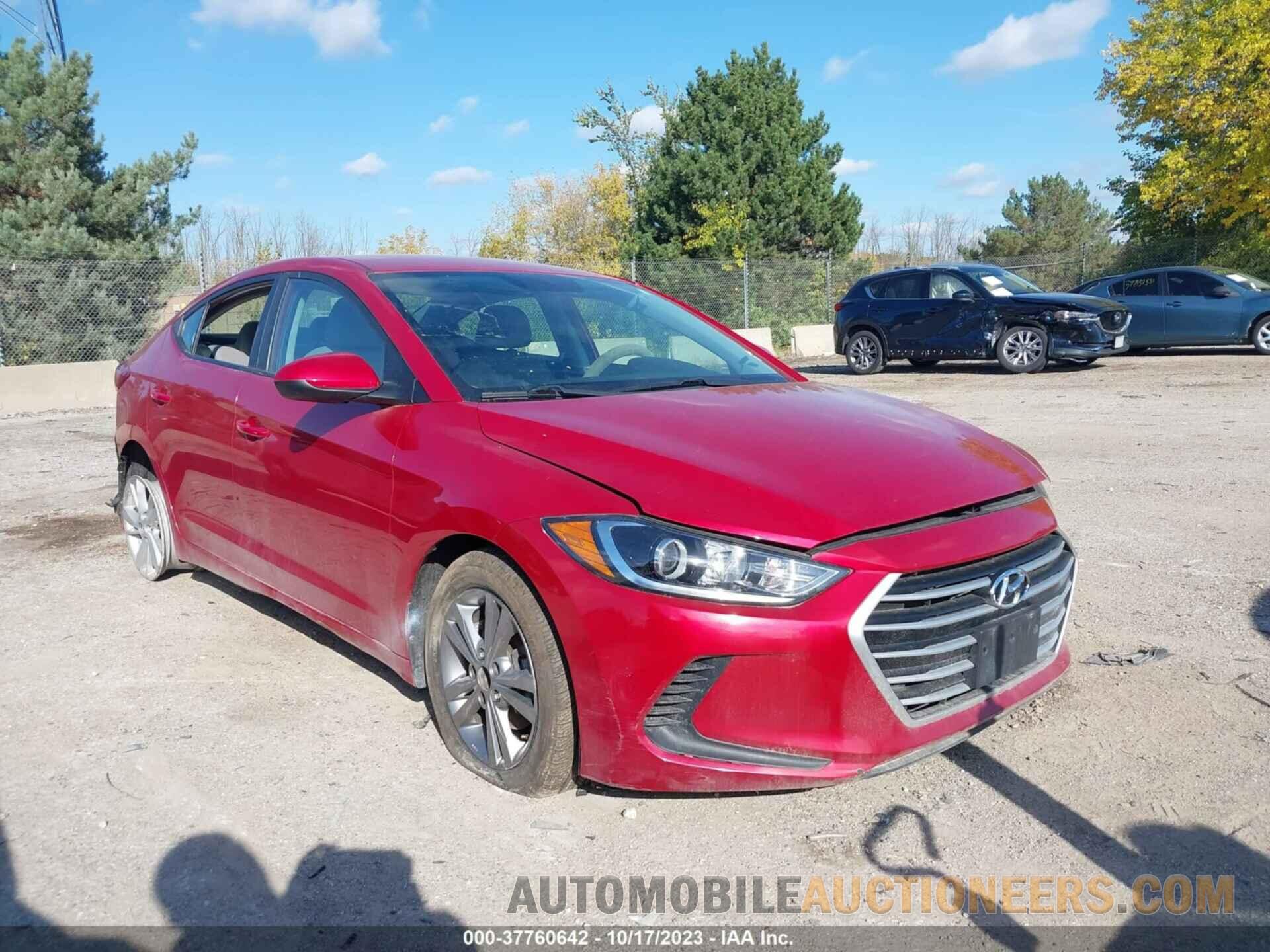 5NPD84LF7JH305680 HYUNDAI ELANTRA 2018