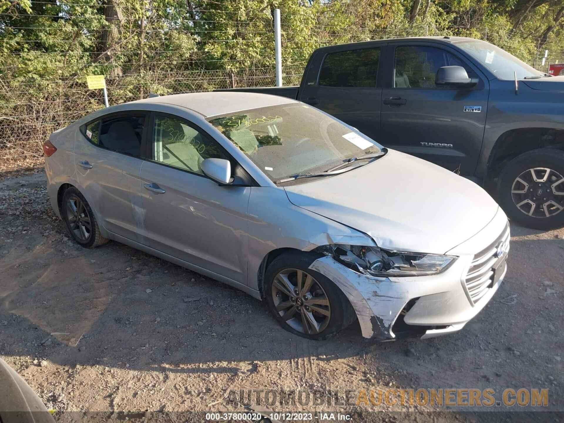 5NPD84LF7JH309311 HYUNDAI ELANTRA 2018