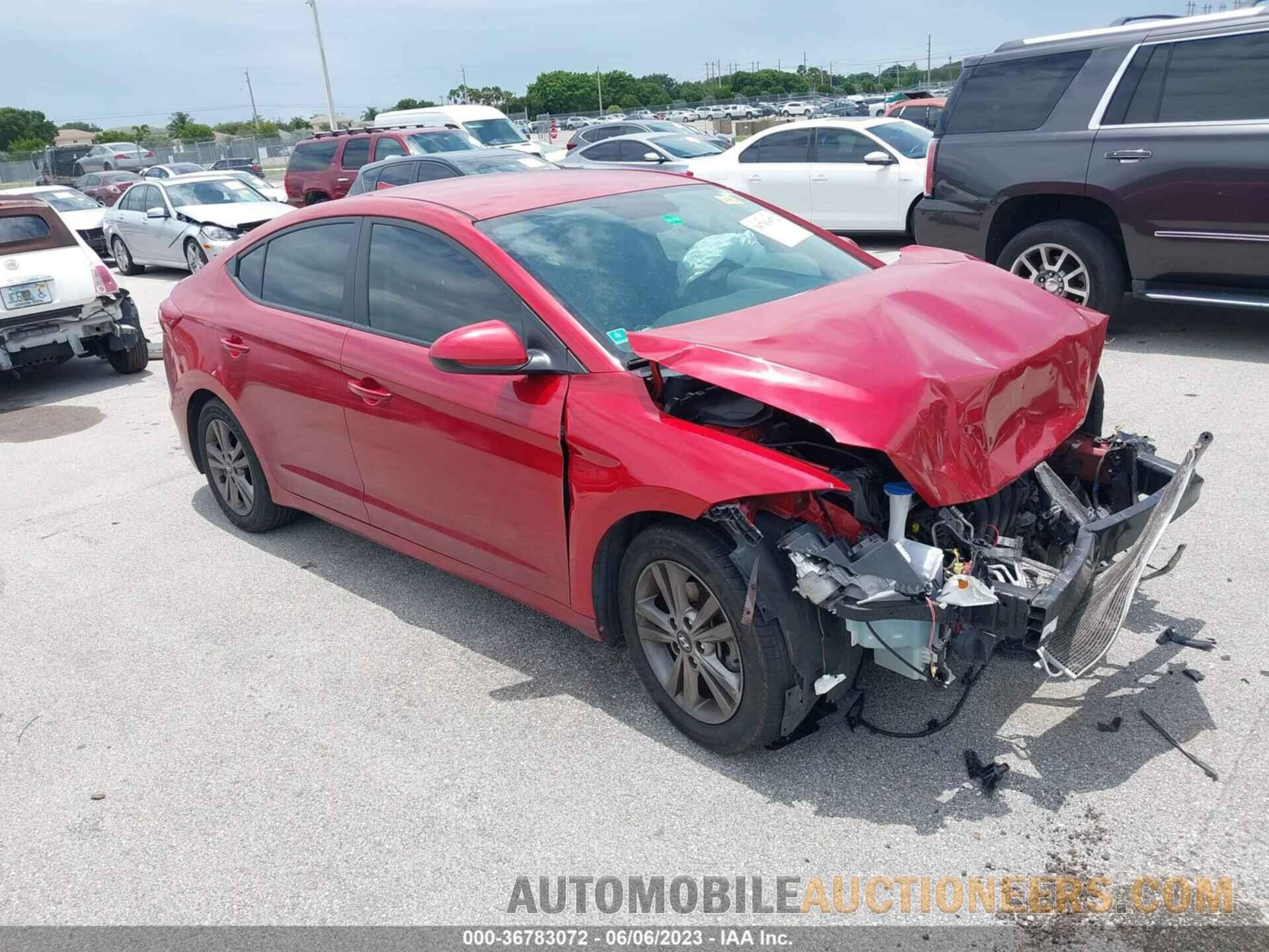 5NPD84LF7JH310569 HYUNDAI ELANTRA 2018