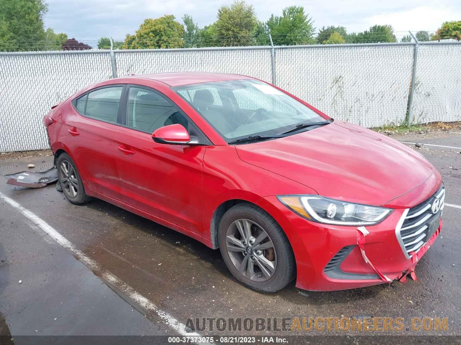 5NPD84LF7JH331213 HYUNDAI ELANTRA 2018