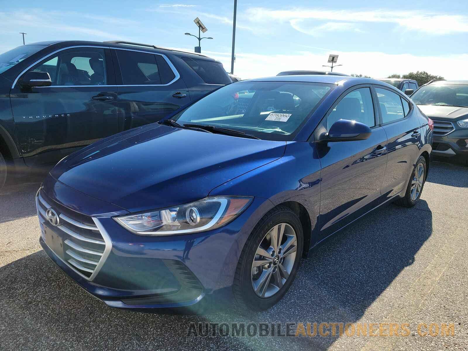 5NPD84LF7JH364003 Hyundai Elantra 2018