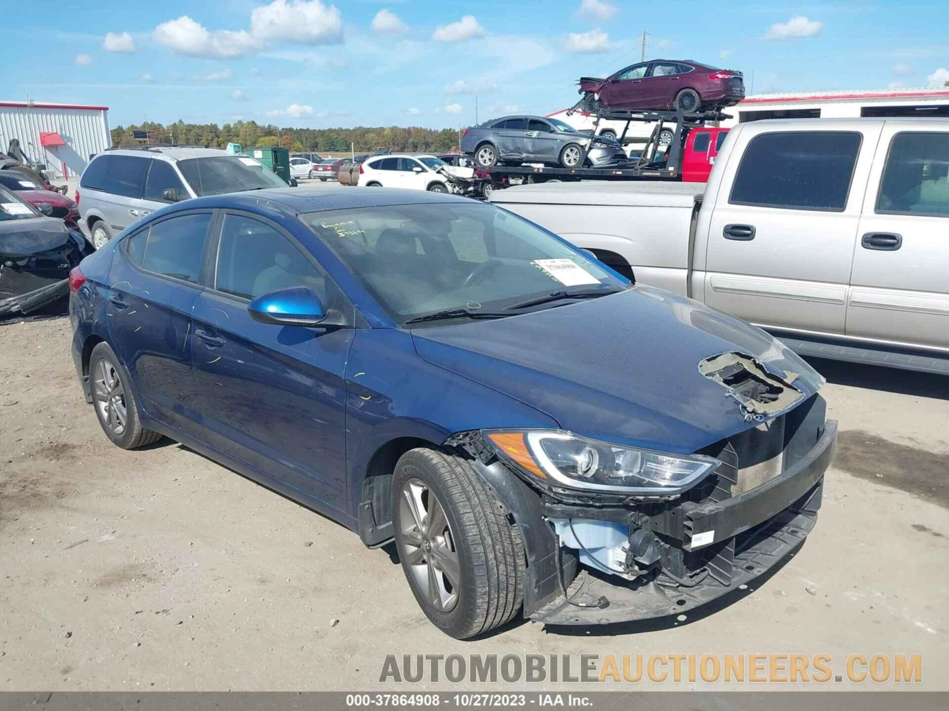 5NPD84LF7JH364941 HYUNDAI ELANTRA 2018