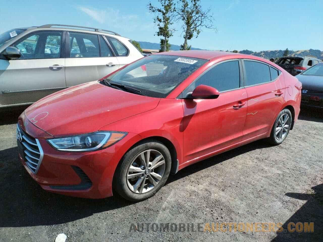 5NPD84LF7JH374448 HYUNDAI ELANTRA 2018