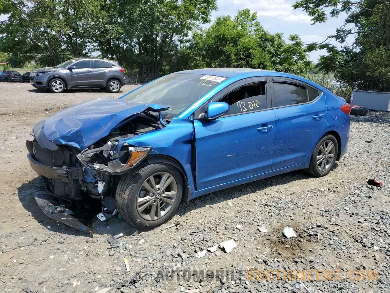 5NPD84LF7JH379407 HYUNDAI ELANTRA 2018