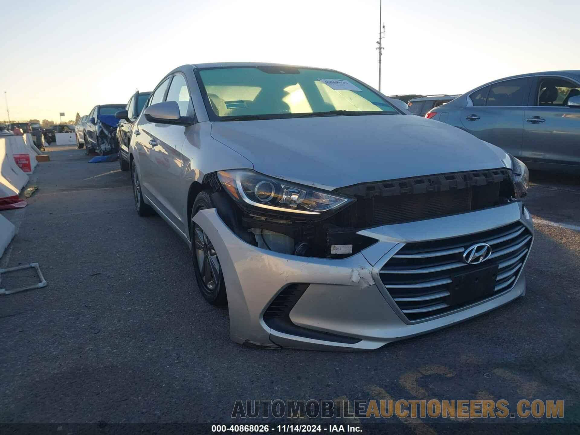 5NPD84LF7JH382291 HYUNDAI ELANTRA 2018