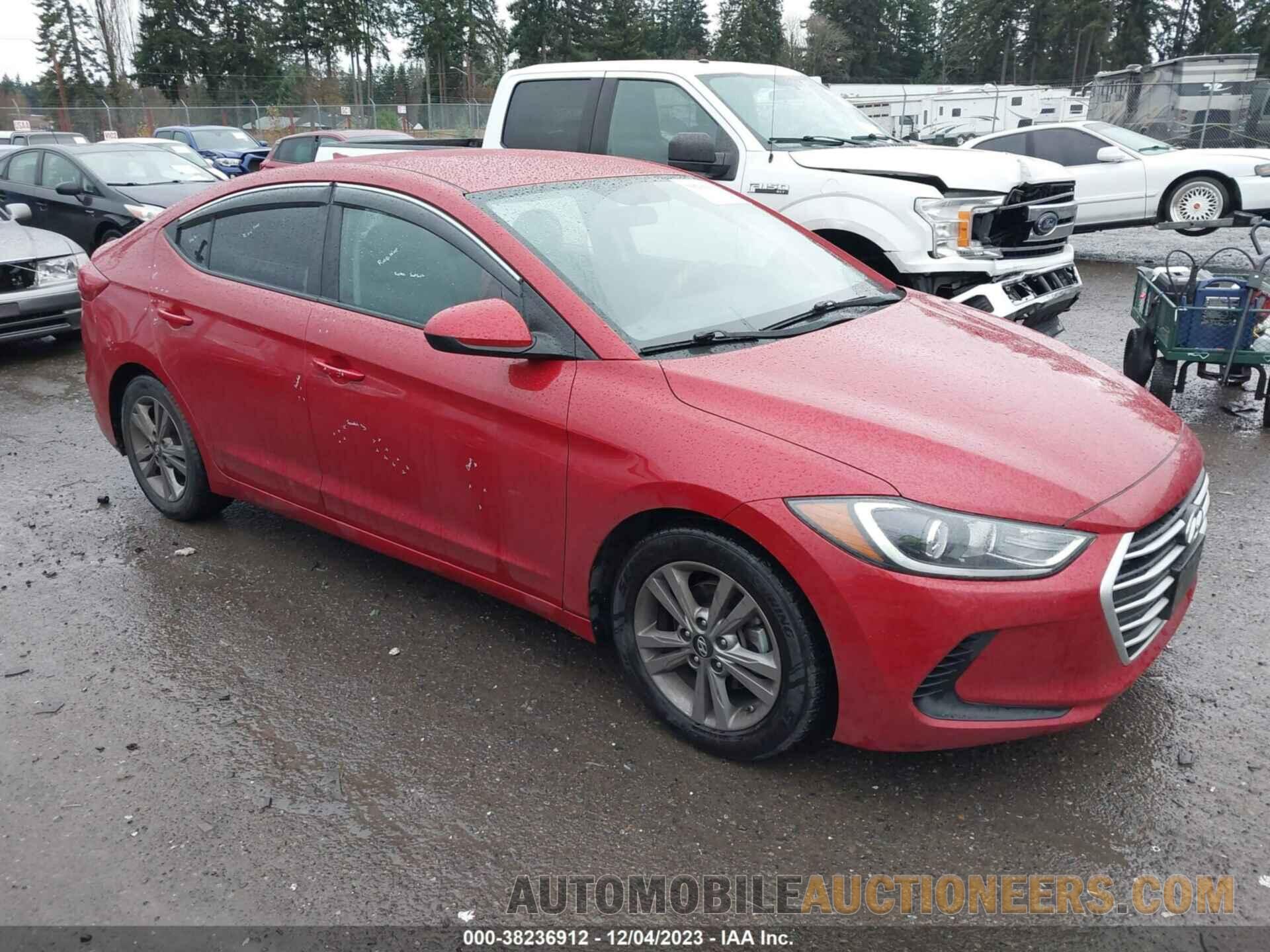 5NPD84LF7JH390195 HYUNDAI ELANTRA 2018