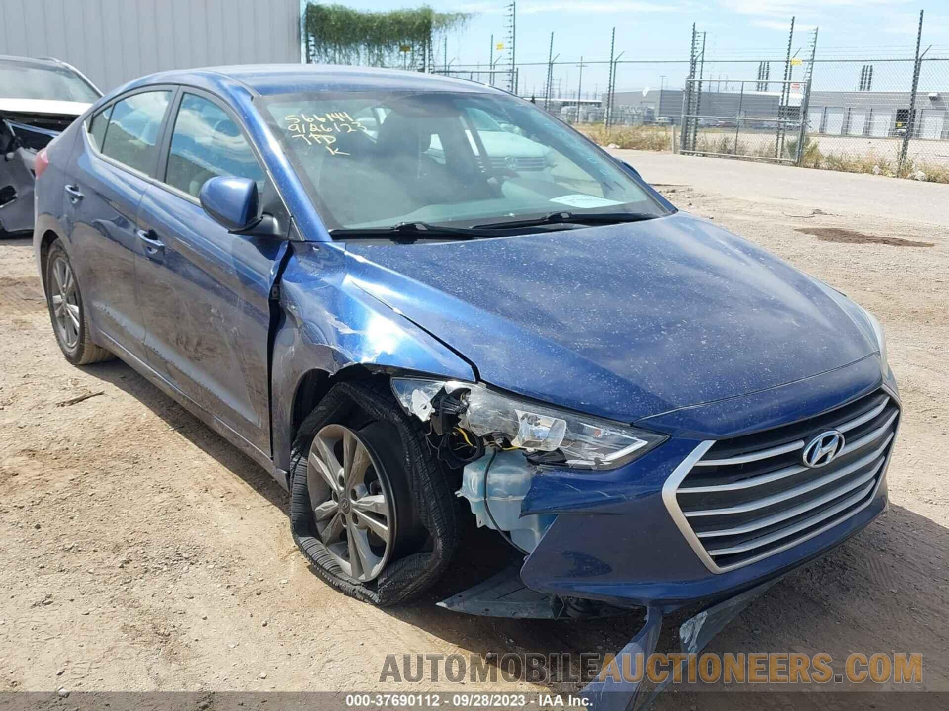 5NPD84LF7JH396630 HYUNDAI ELANTRA 2018